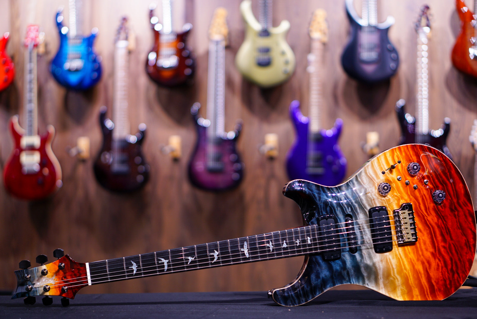 PRS Privatestock modern eagle V Galaxy fade - HIENDGUITAR PRS GUITAR