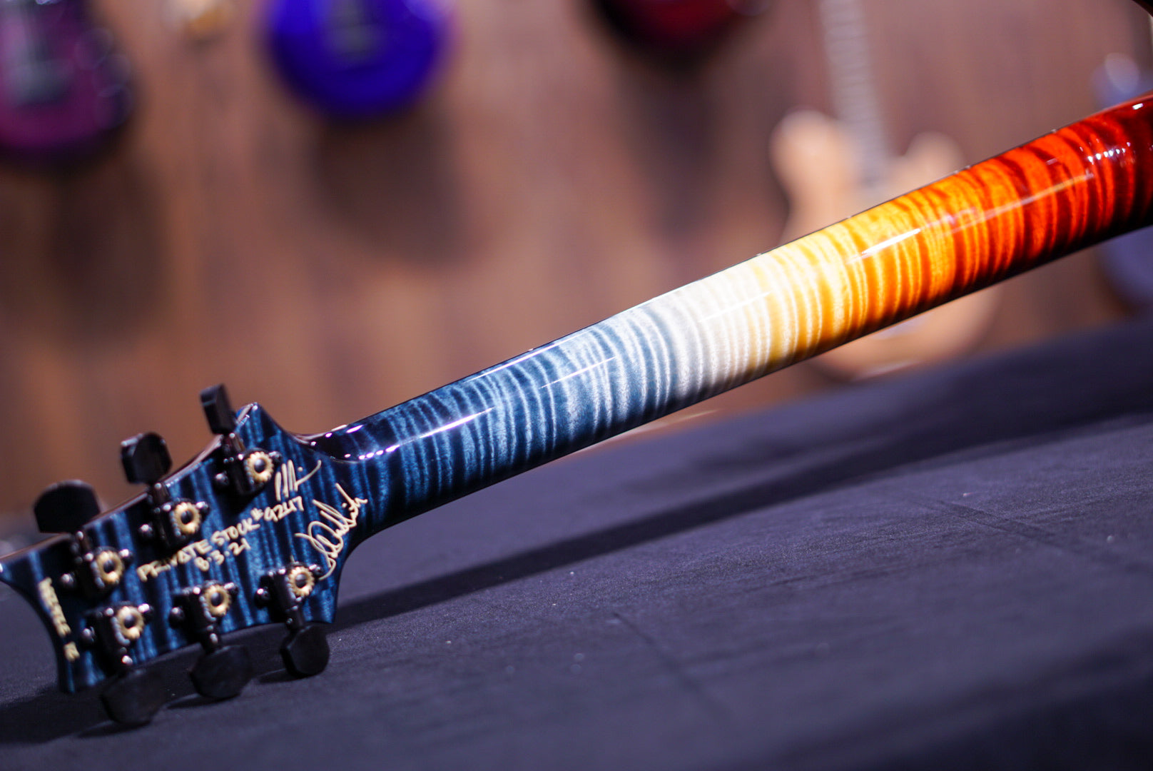 PRS Privatestock modern eagle V Galaxy fade - HIENDGUITAR PRS GUITAR