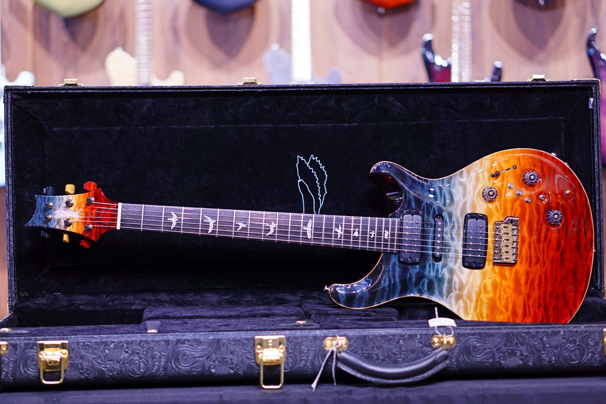 PRS Privatestock modern eagle V Galaxy fade - HIENDGUITAR PRS GUITAR