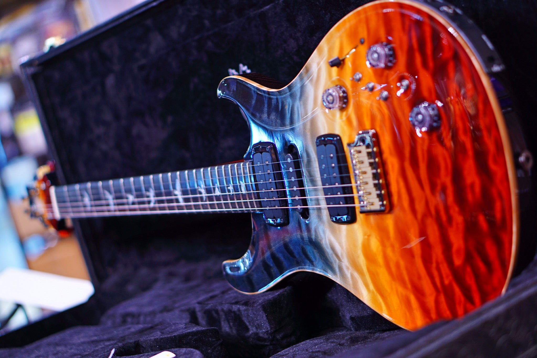 PRS Privatestock modern eagle V Galaxy fade - HIENDGUITAR PRS GUITAR