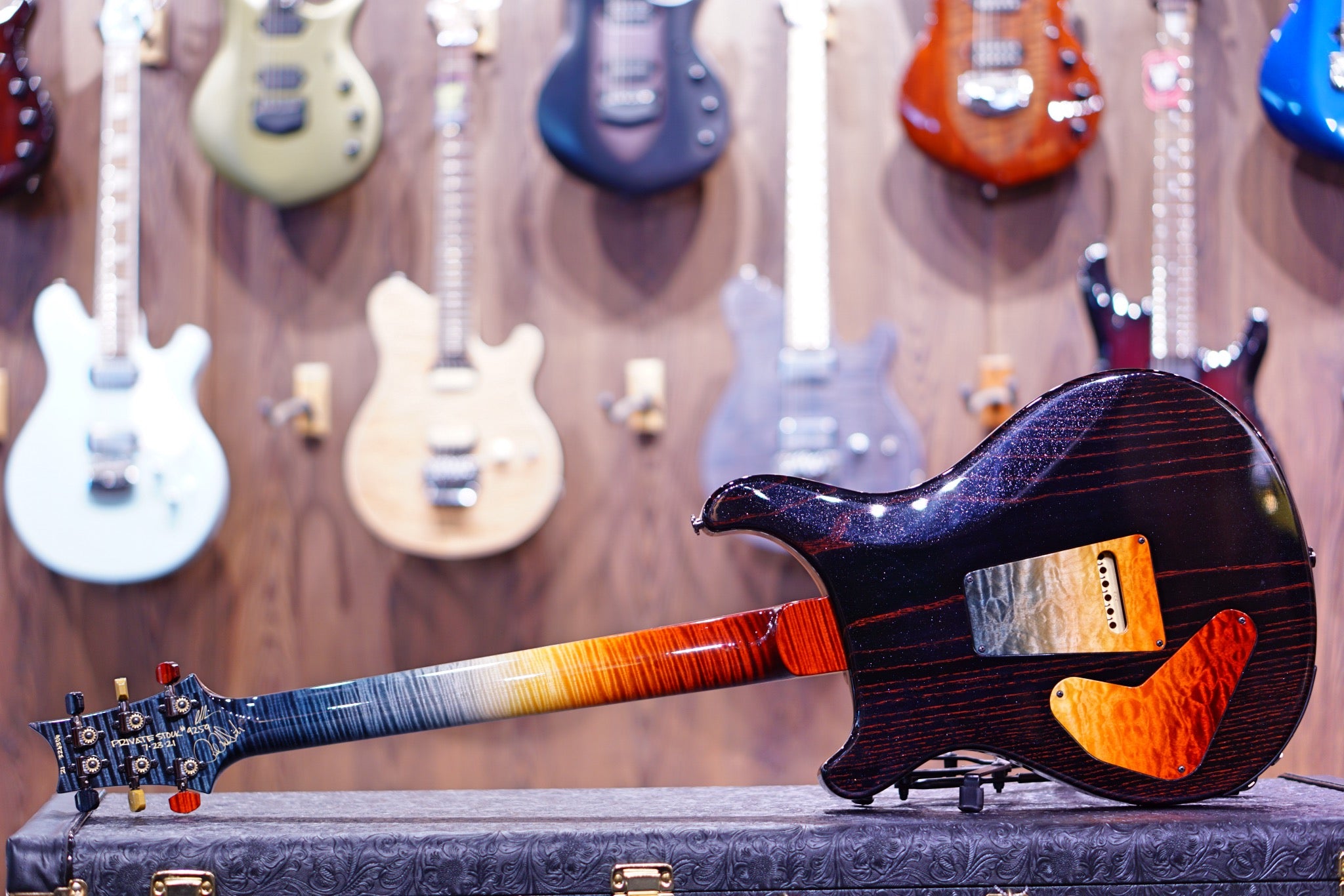 PRS Privatestock modern eagle V Galaxy fade - HIENDGUITAR PRS GUITAR