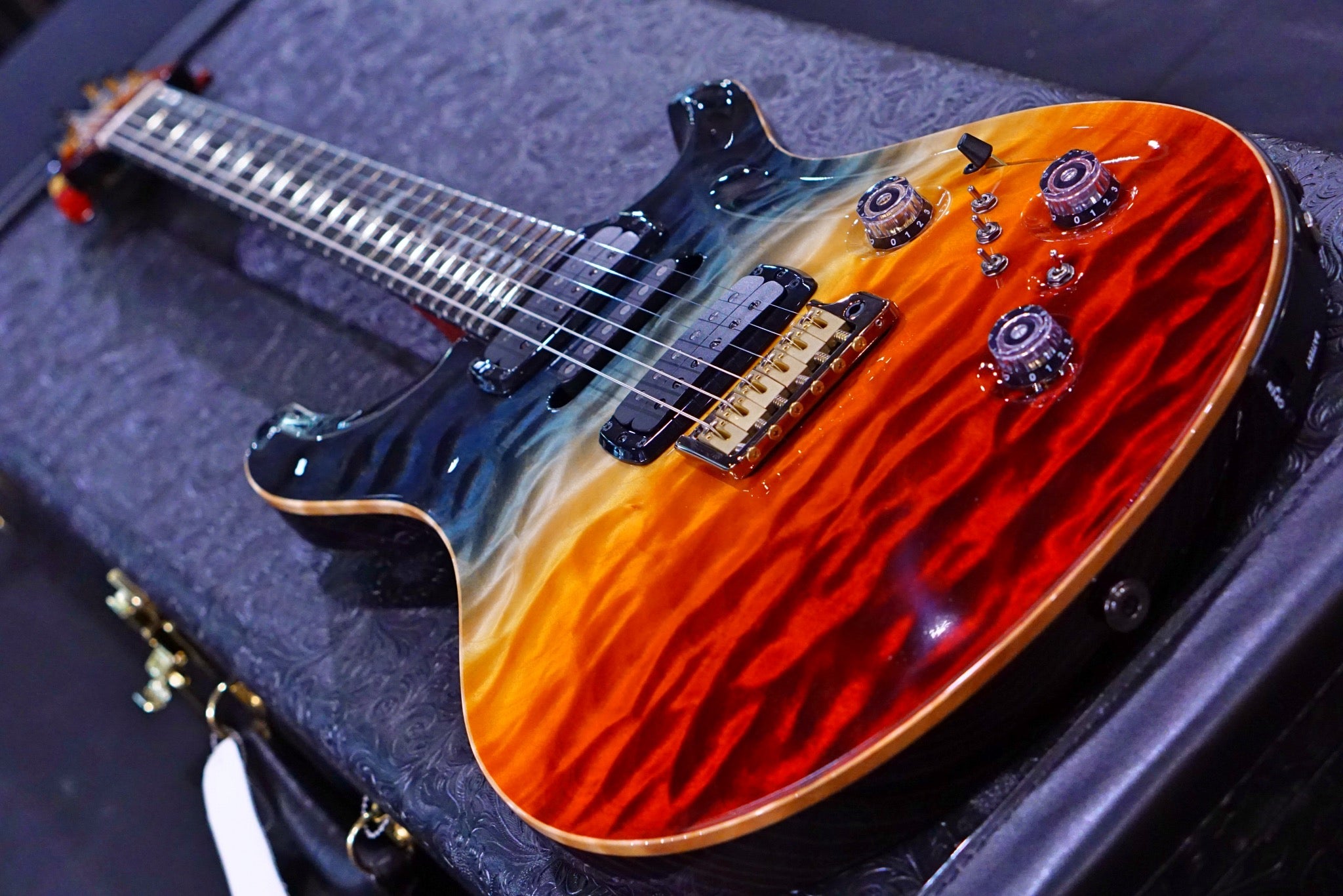 PRS Privatestock modern eagle V Galaxy fade - HIENDGUITAR PRS GUITAR