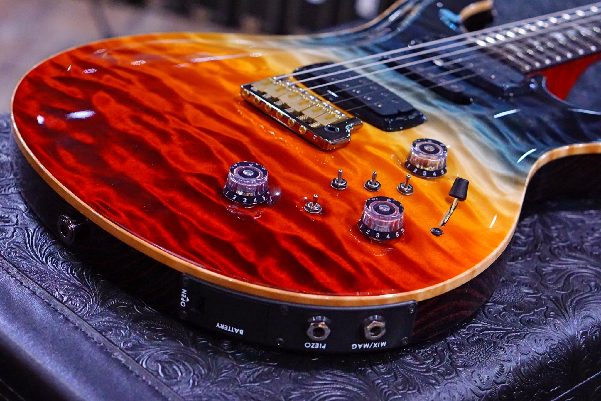 PRS Privatestock modern eagle V Galaxy fade - HIENDGUITAR PRS GUITAR