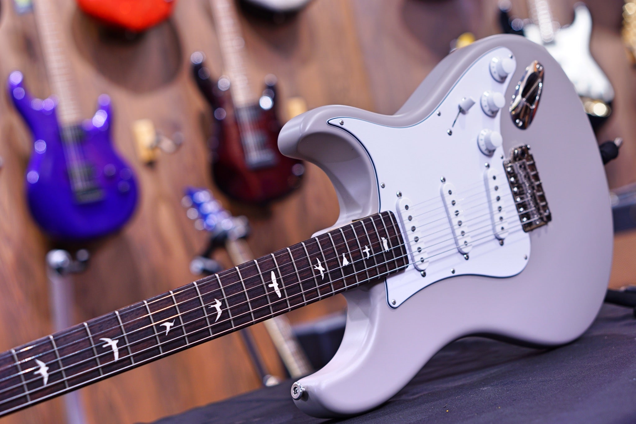 PRS Silversky Moc Sand Satin (Rosewood) - HIENDGUITAR PRS GUITAR