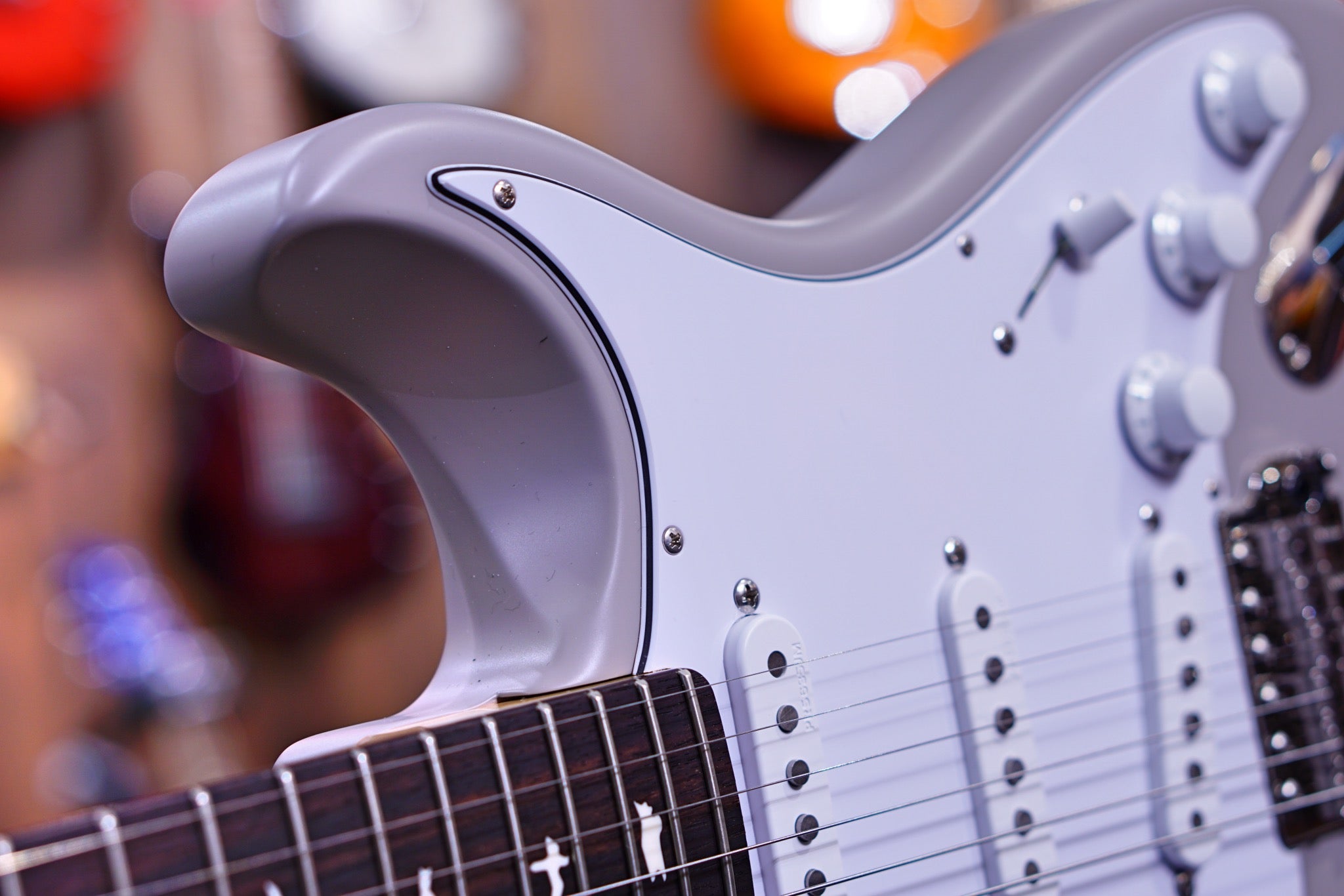 PRS Silversky Moc Sand Satin (Rosewood) - HIENDGUITAR PRS GUITAR