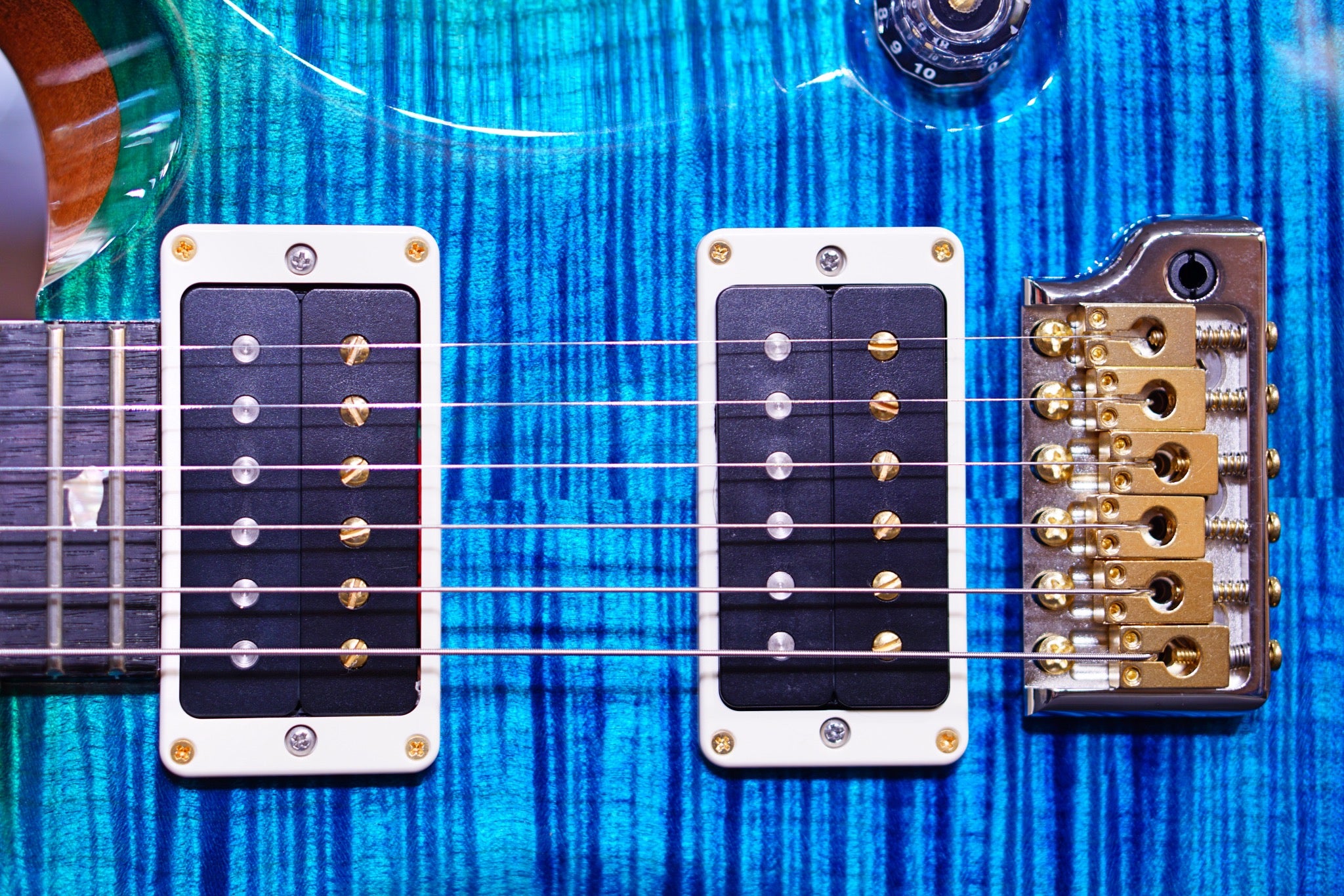 PRS 35th Anniversary Custom 24 - Matteo Verde 10top Regular Neck 0329292 - HIENDGUITAR PRS GUITAR