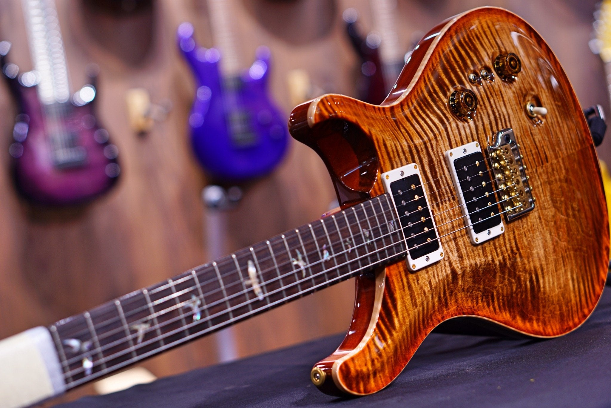 PRS 35th Anniversary Custom 24 - Autumn Sky 10top Regular Neck 0329379 - HIENDGUITAR PRS GUITAR