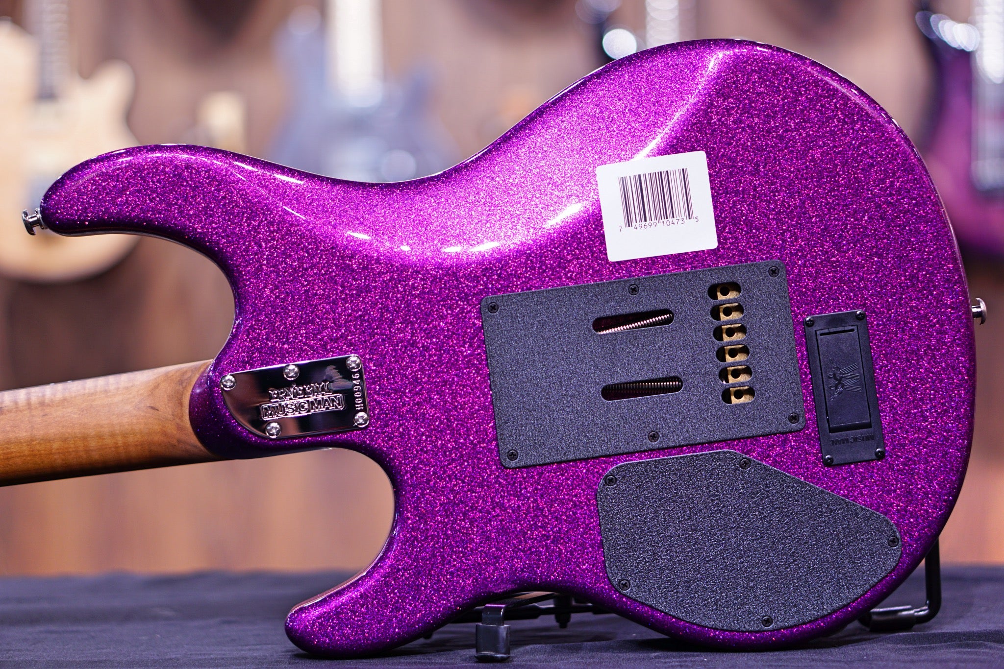 Ernie Ball Music Man Luke III HH - Fuchsia Sparkle H00946 - HIENDGUITAR Musicman GUITAR