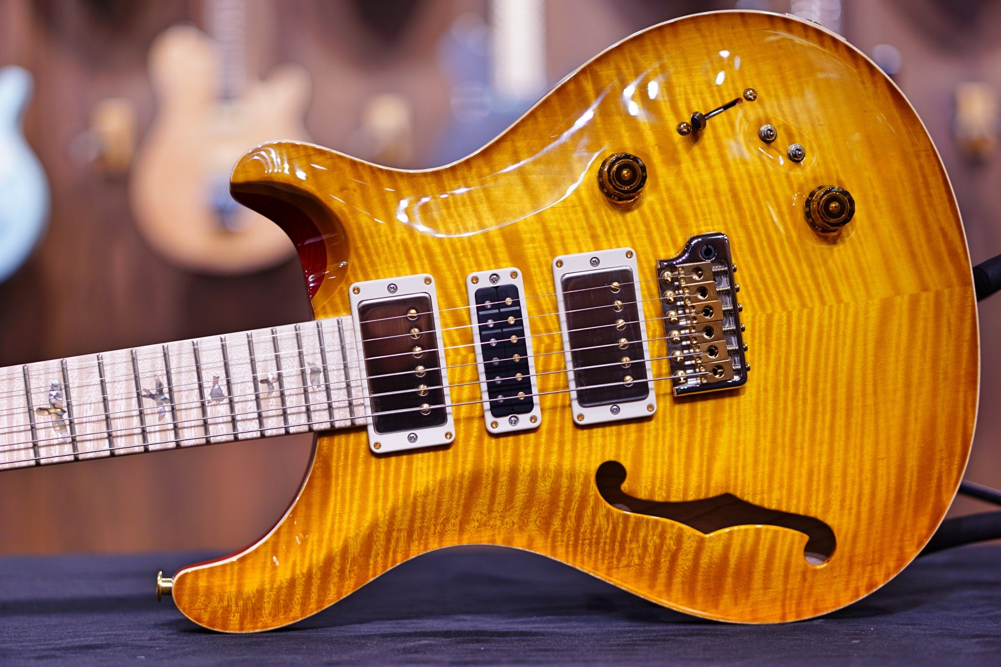 PRS Special 22 Semi-hollow wood library mccarty sunburst 0324585 - HIENDGUITAR PRS GUITAR