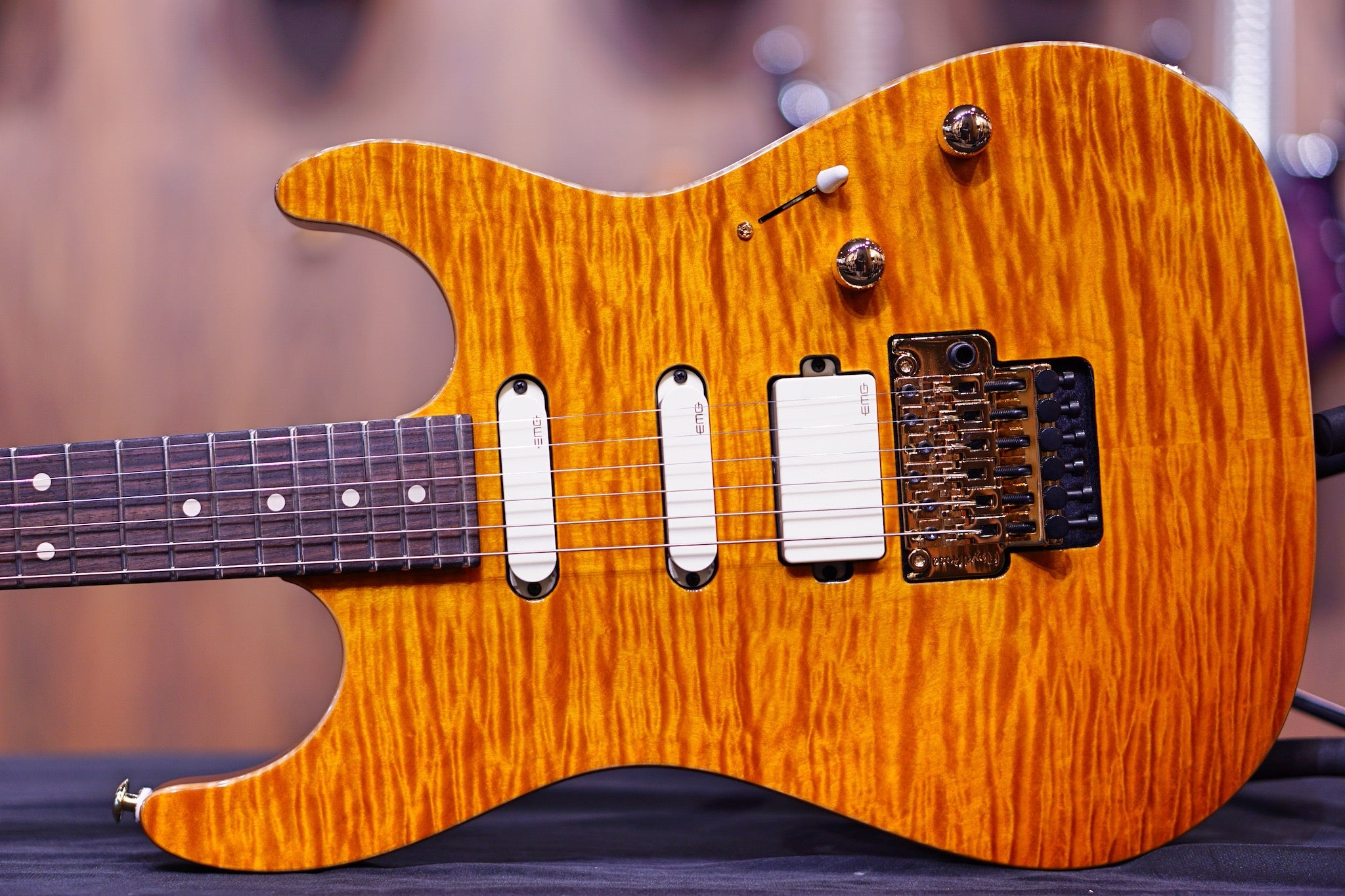 Suhr standard legacy Limited Edition Floyd trans caramel 66067 - HIENDGUITAR SUHR GUITAR