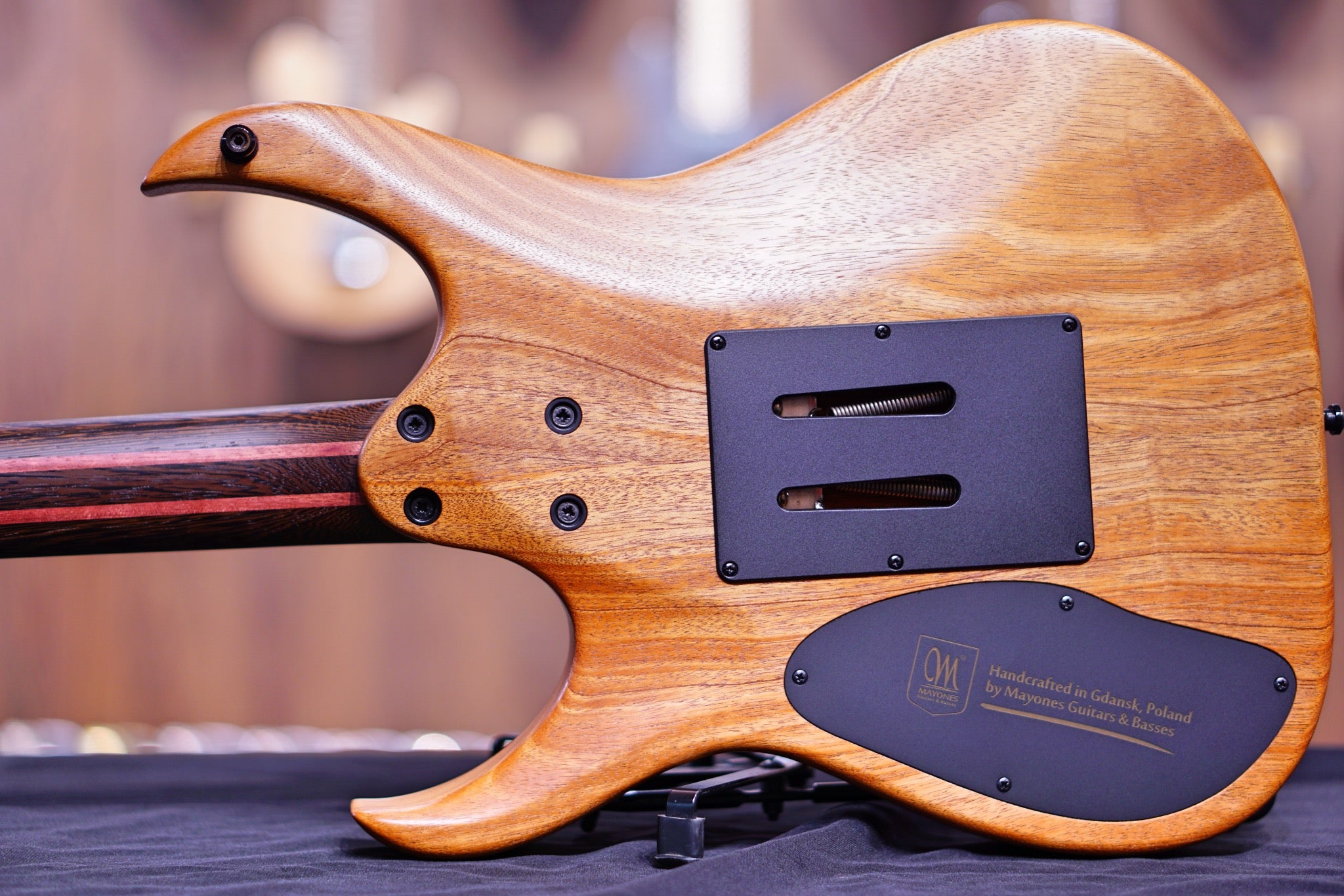 Mayones Duvell Elite Pro 6 Trans natural fade purple burst out satine DF2108606 - HIENDGUITAR mayones GUITAR