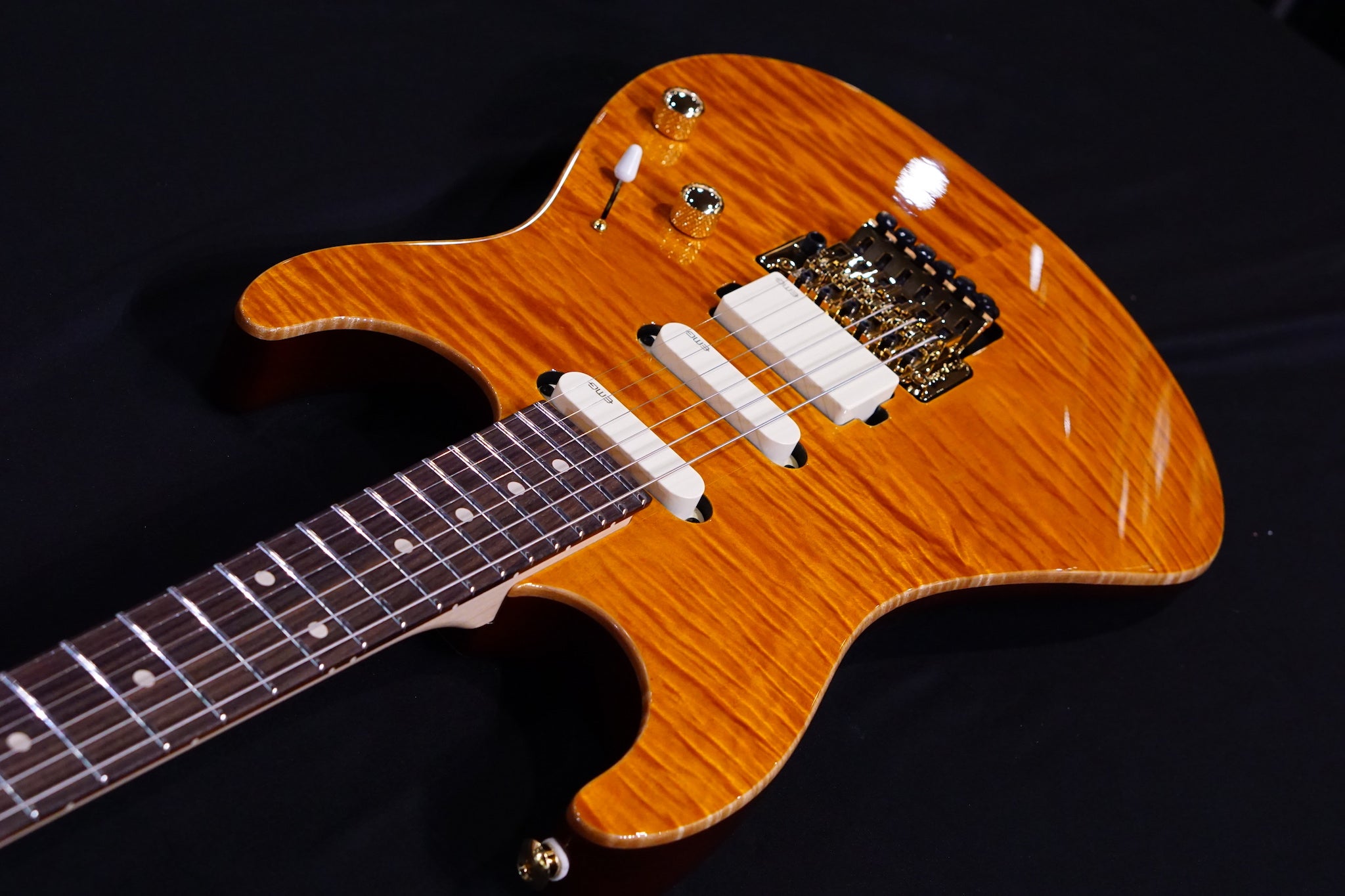 Suhr standard legacy Limited Edition Floyd trans caramel 66067 - HIENDGUITAR SUHR GUITAR