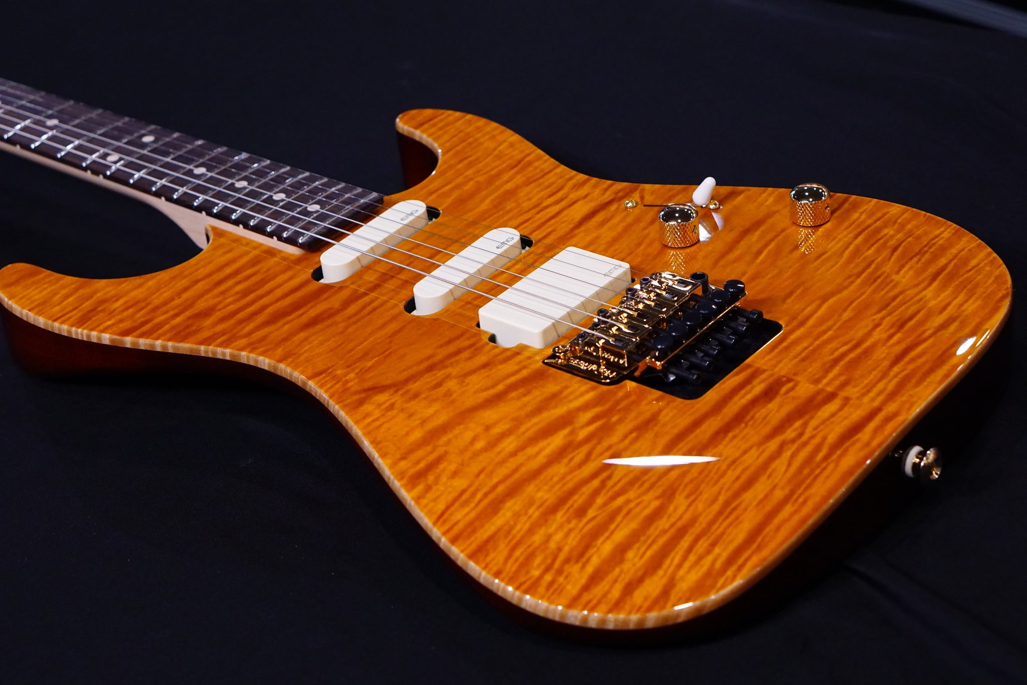 Suhr standard legacy Limited Edition Floyd trans caramel 66067 - HIENDGUITAR SUHR GUITAR