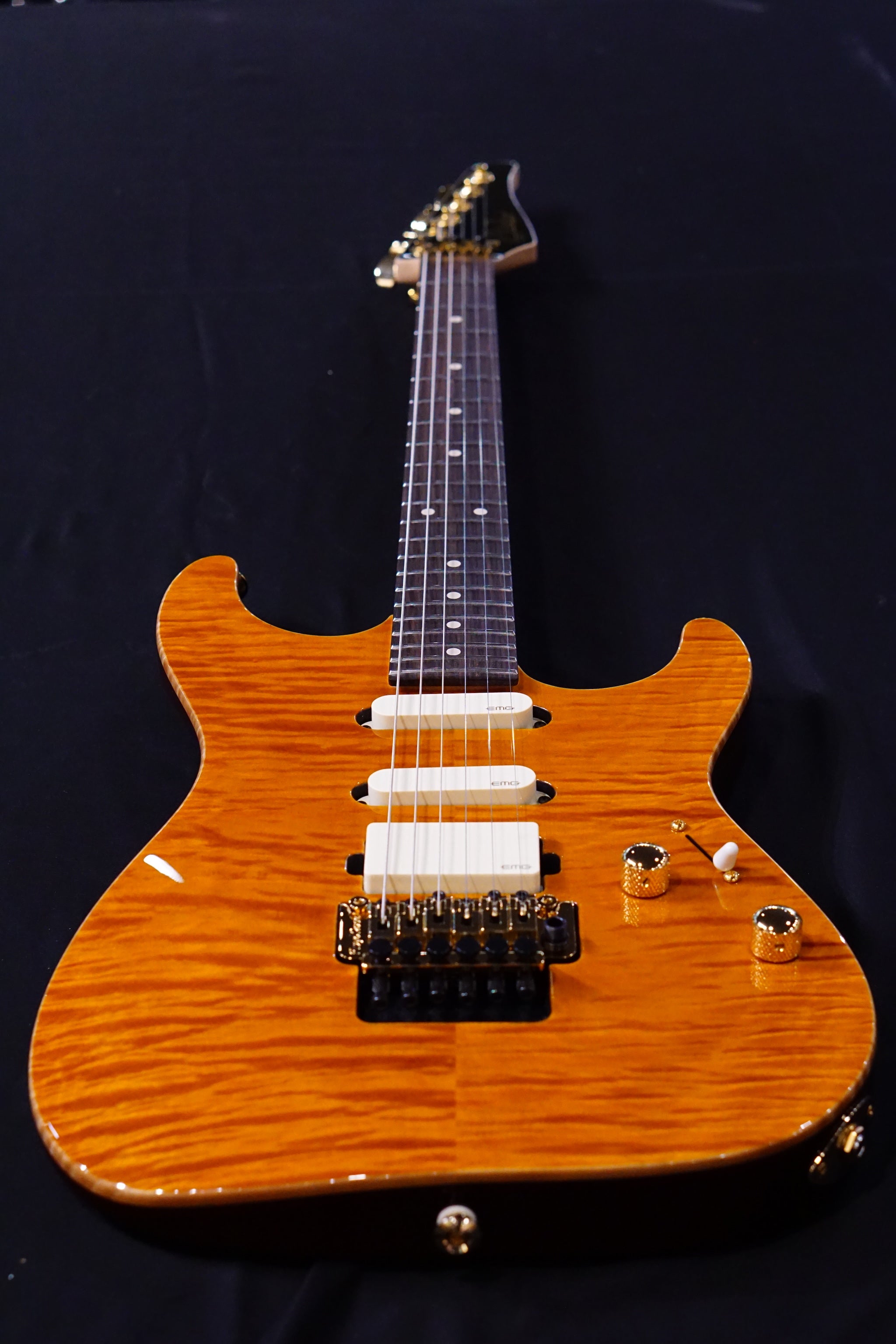 Suhr standard legacy Limited Edition Floyd trans caramel 66067 - HIENDGUITAR SUHR GUITAR