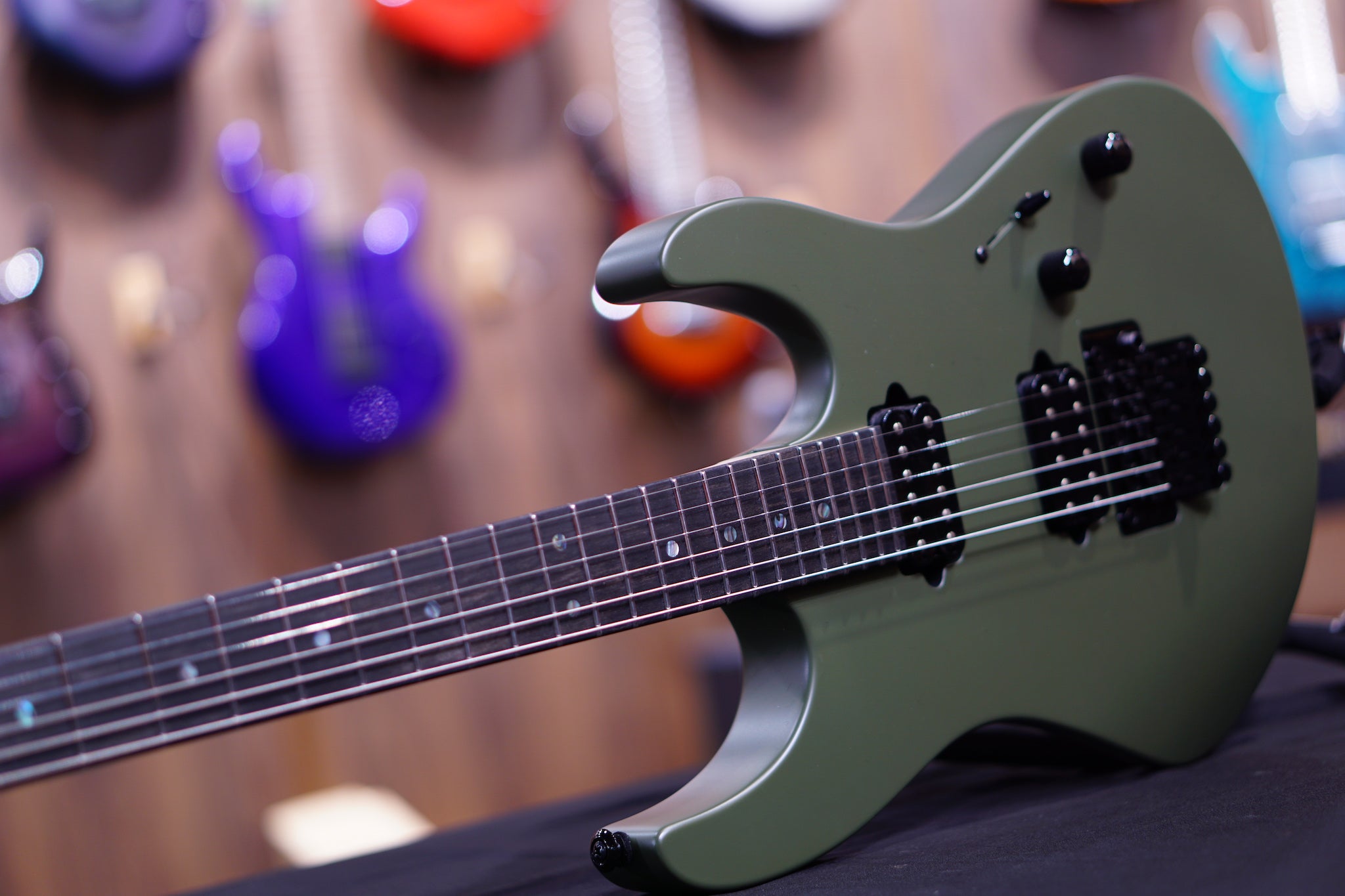 Suhr Modern Terra Limited Edition Dark forest green floyd 66058 - HIENDGUITAR SUHR GUITAR