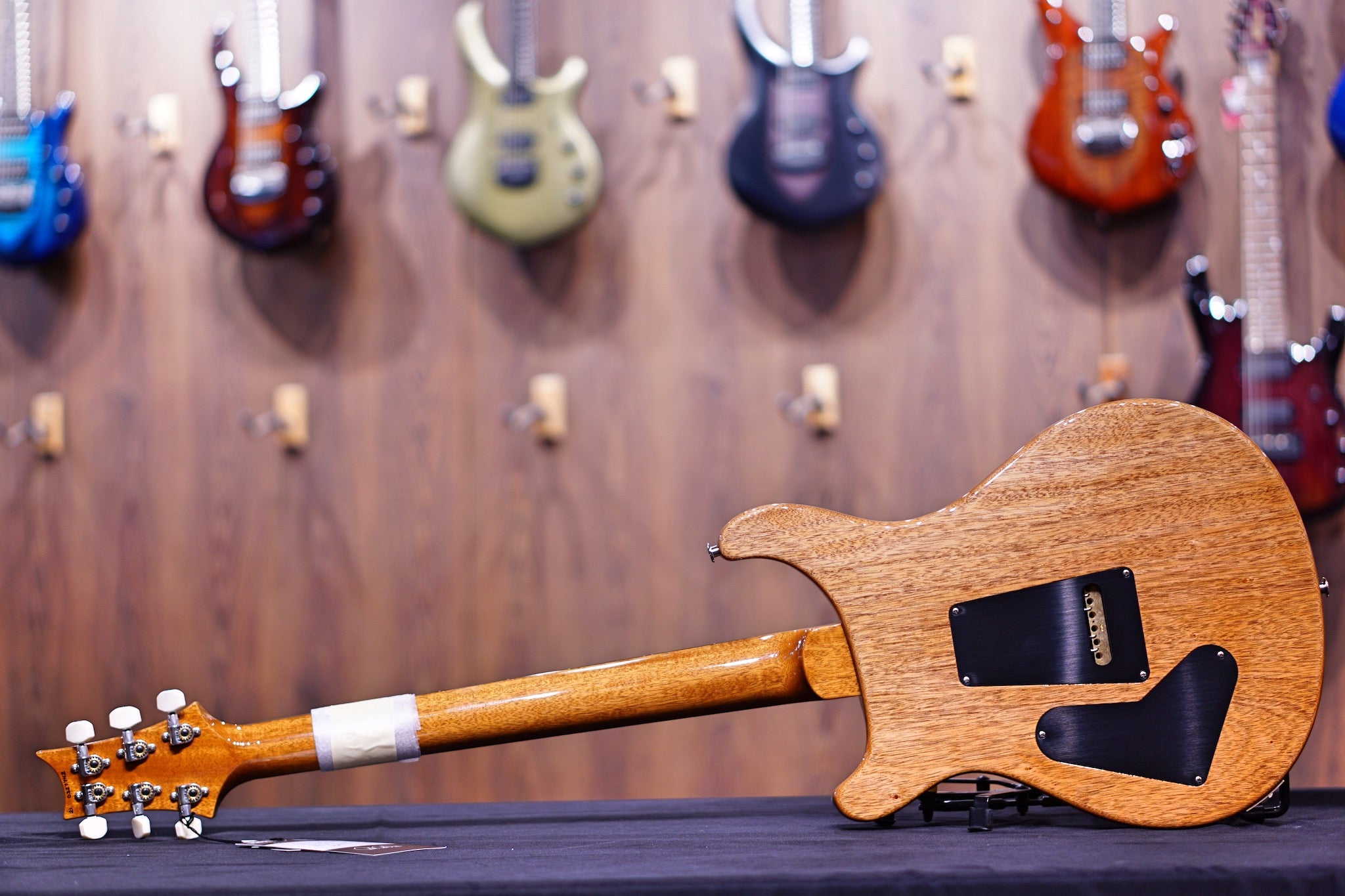 PRS 35th Anniversary Custom 24 - Gold Top with Pattern Regular Neck 0327742 - HIENDGUITAR PRS GUITAR