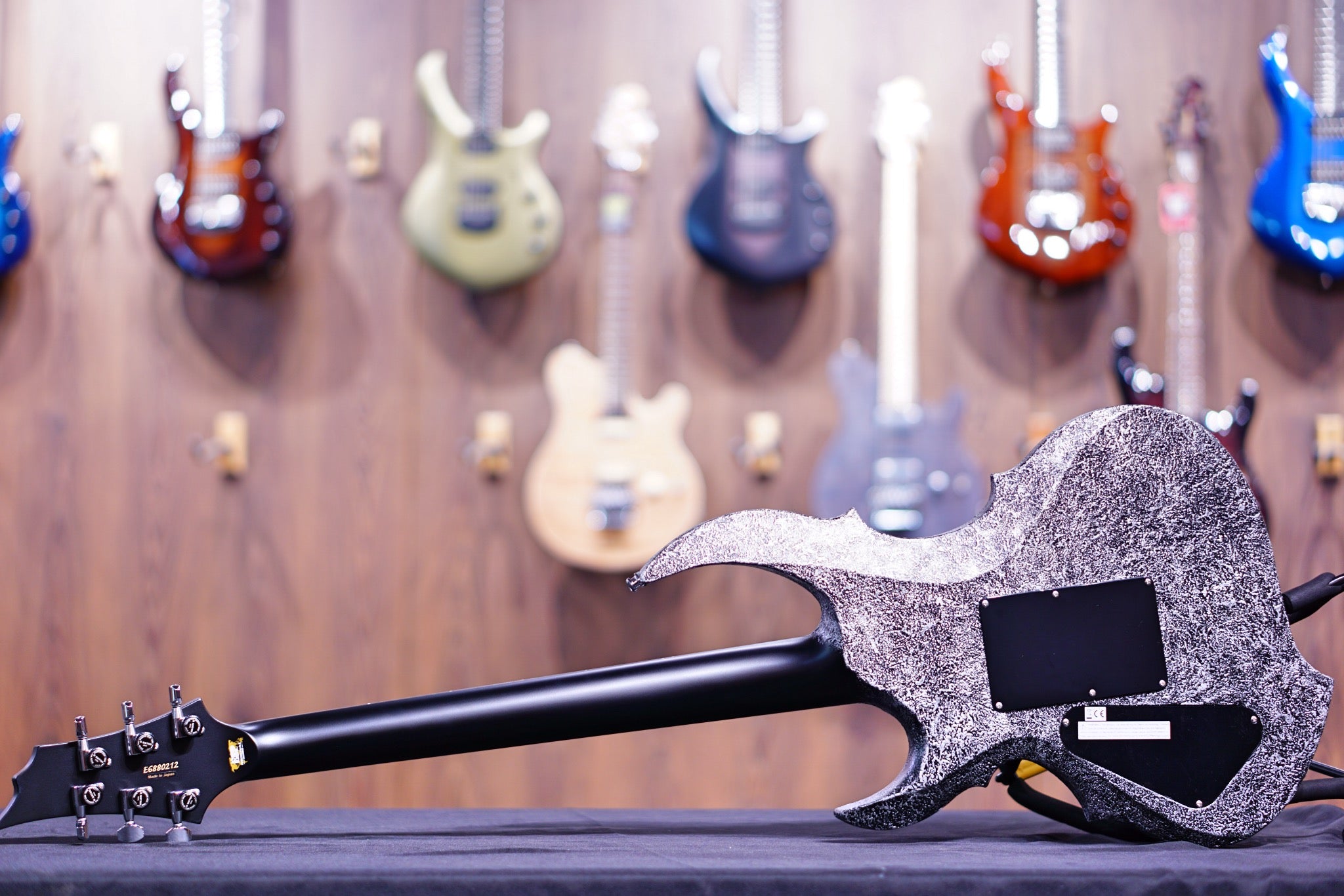 ESP Original FRX FR Castmetal Silver E6880212 - HIENDGUITAR esp GUITAR