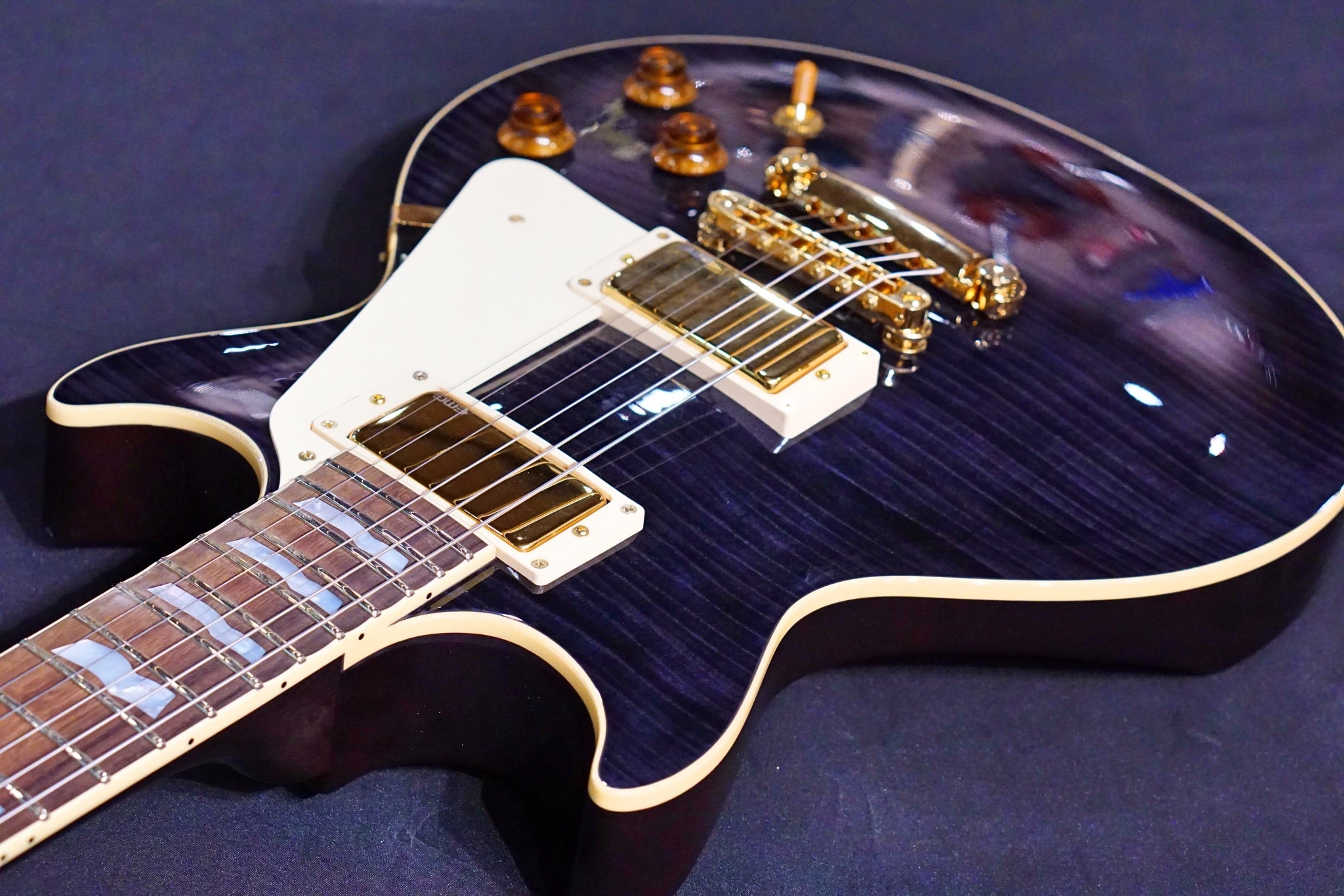 ESP Kirk Hammett DC see thru black E7630212 - HIENDGUITAR esp GUITAR