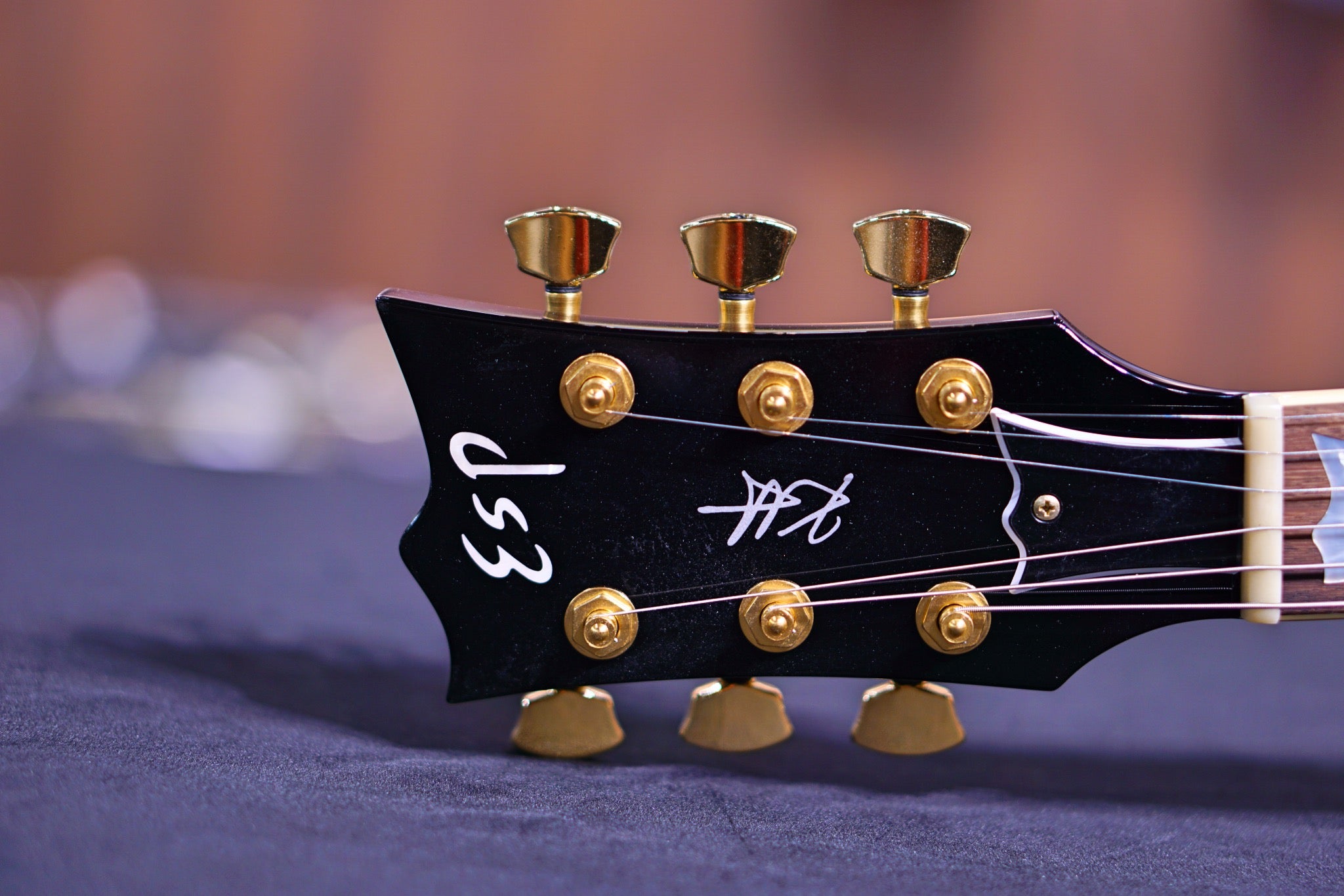 ESP Kirk Hammett DC see thru black E7630212 - HIENDGUITAR esp GUITAR