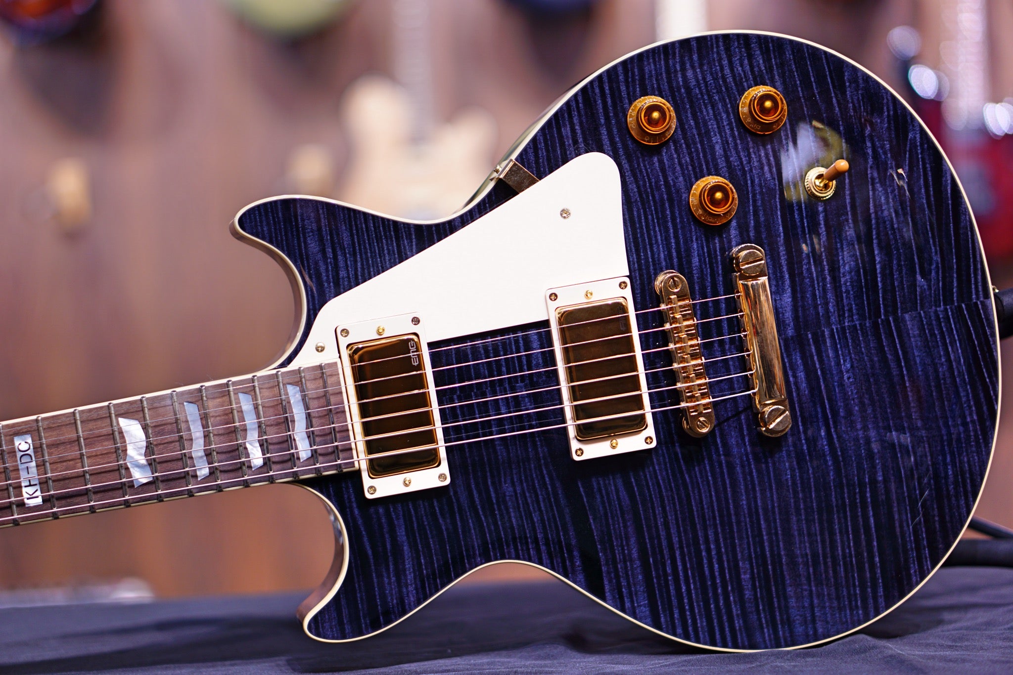 ESP Kirk Hammett DC see thru black E7630212 - HIENDGUITAR esp GUITAR