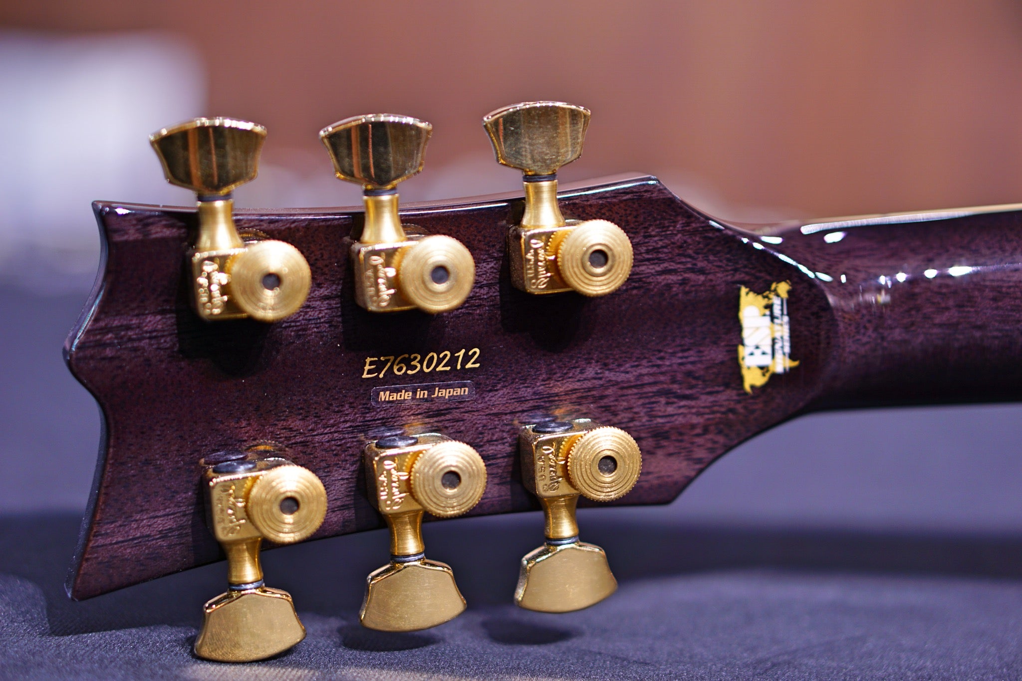 ESP Kirk Hammett DC see thru black E7630212 - HIENDGUITAR esp GUITAR