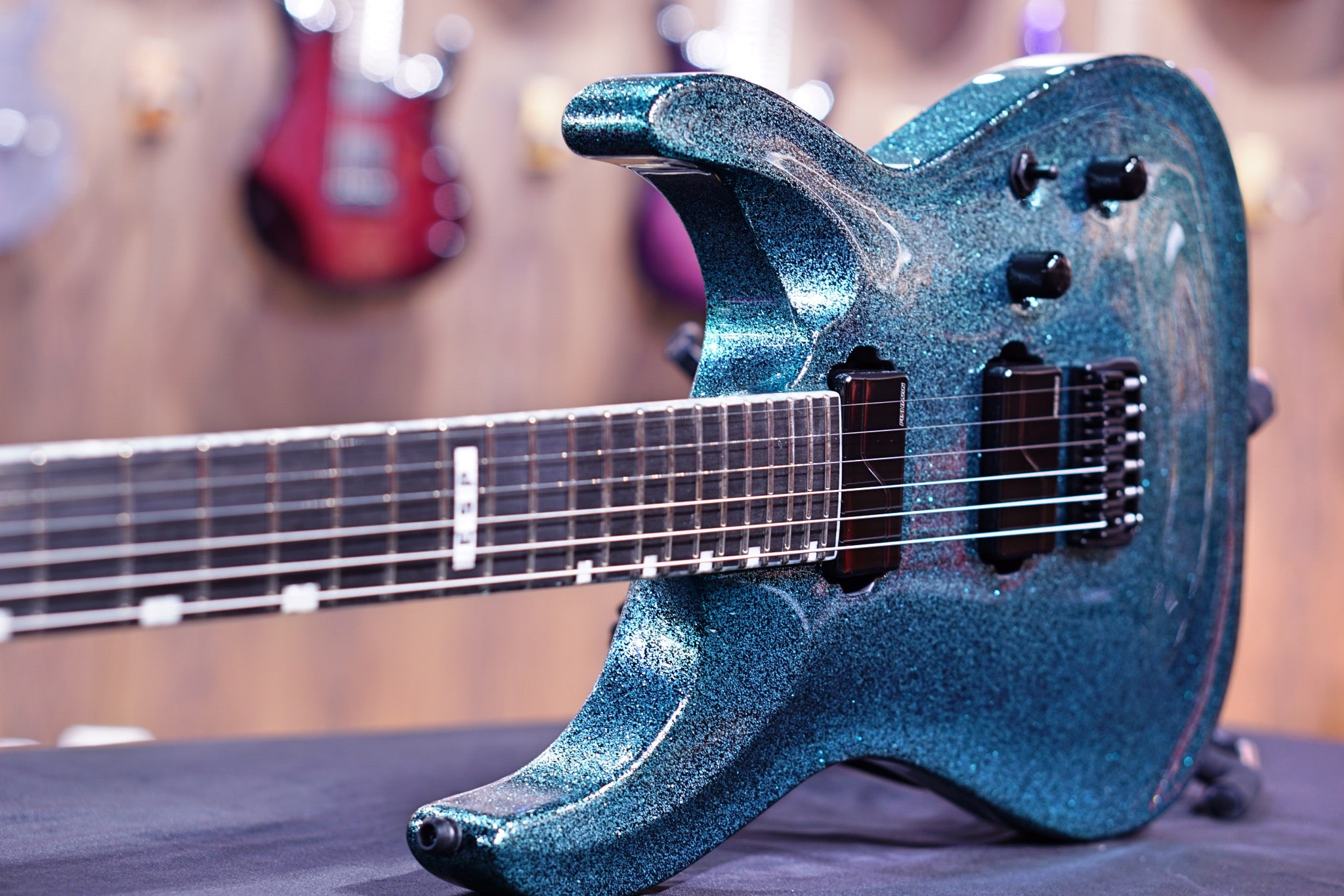 ESP E-II Horizon NT HS Granite Sparkle 2021 ES3420213 - HIENDGUITAR E-II GUITAR