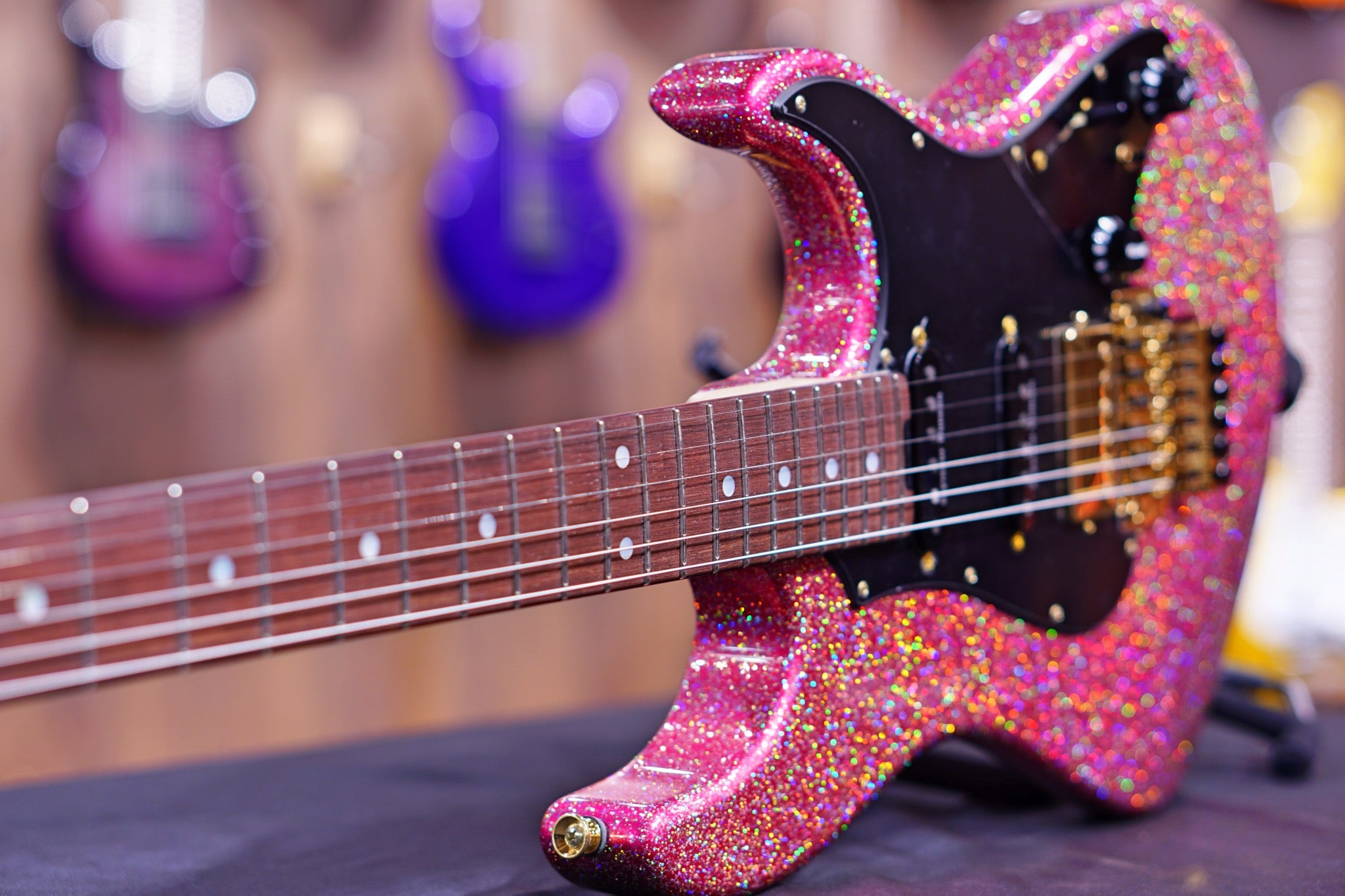 ESP Original SNAPPER FR twinkle pink E6380212 - HIENDGUITAR esp GUITAR