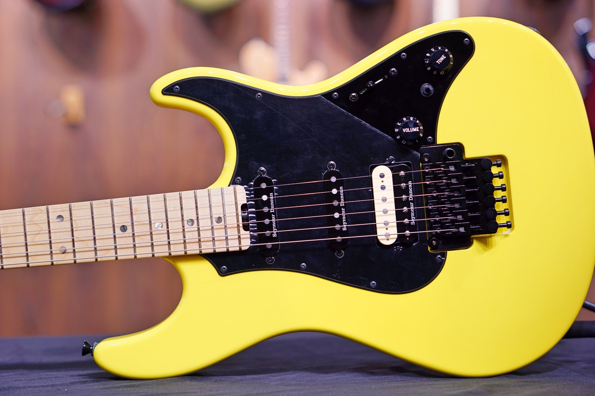 ESP Original SNAPPER FR Neon yellow E8580212 - HIENDGUITAR esp GUITAR