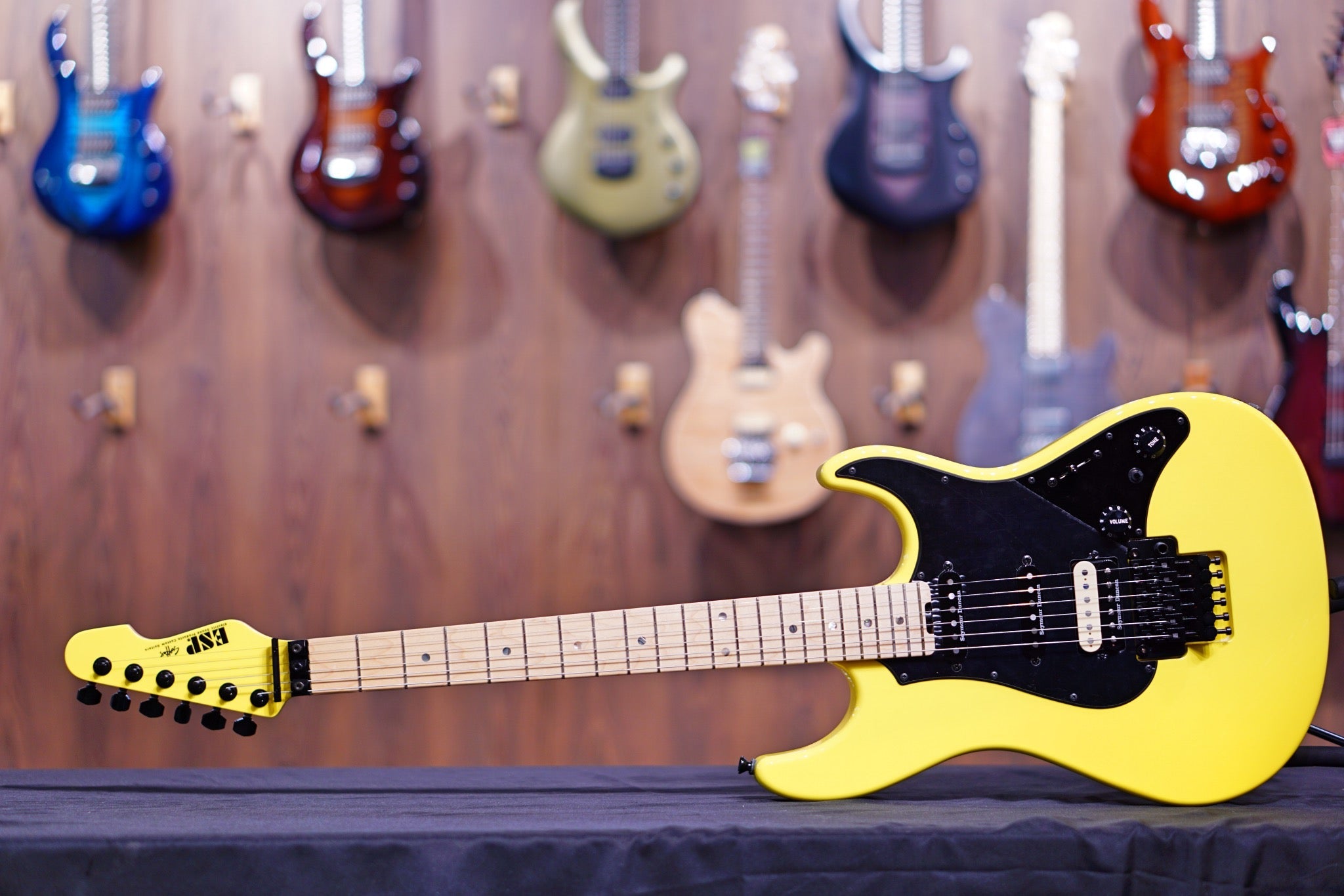 ESP Original SNAPPER FR Neon yellow E8580212 - HIENDGUITAR esp GUITAR