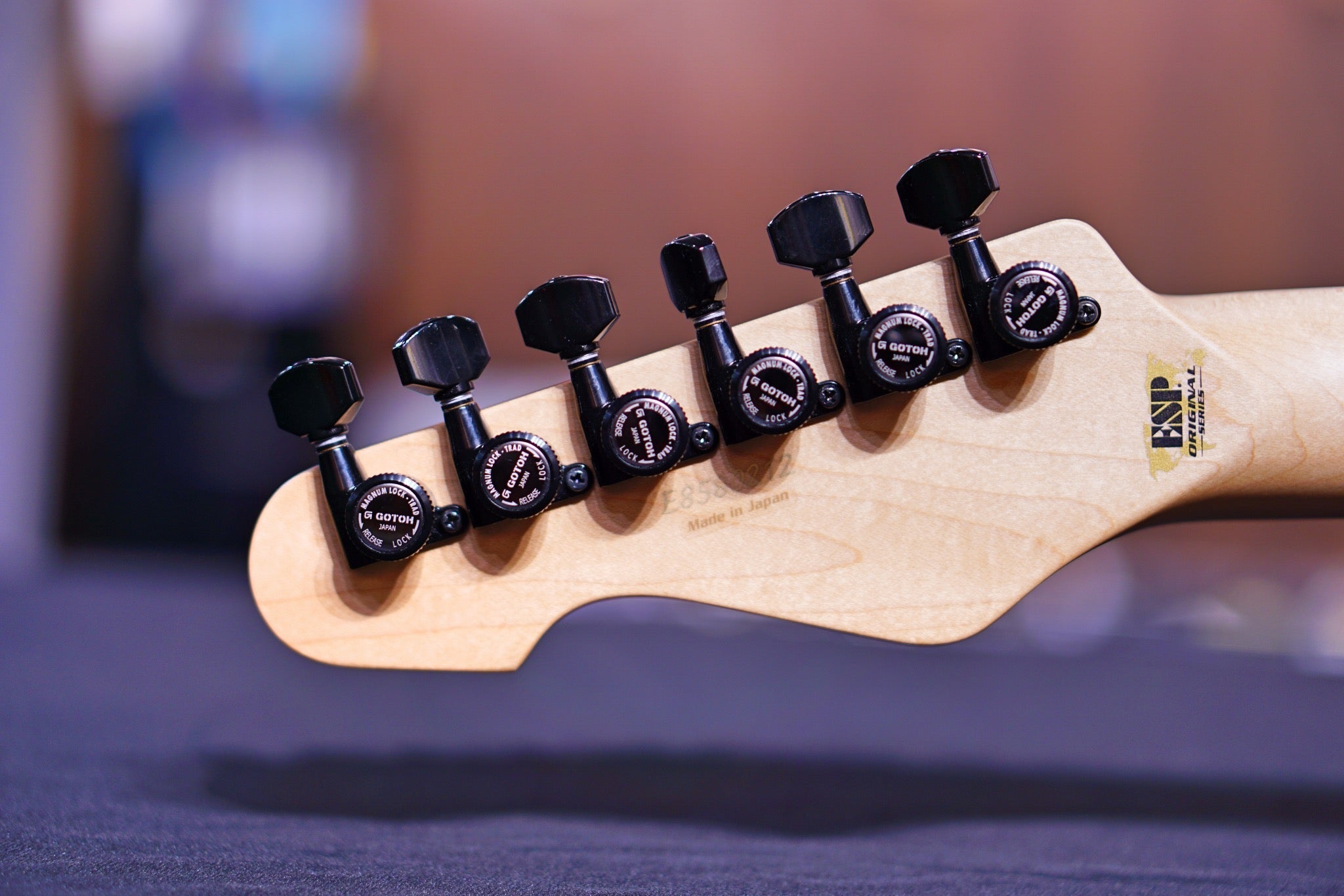 ESP Original SNAPPER FR Neon yellow E8580212 - HIENDGUITAR esp GUITAR