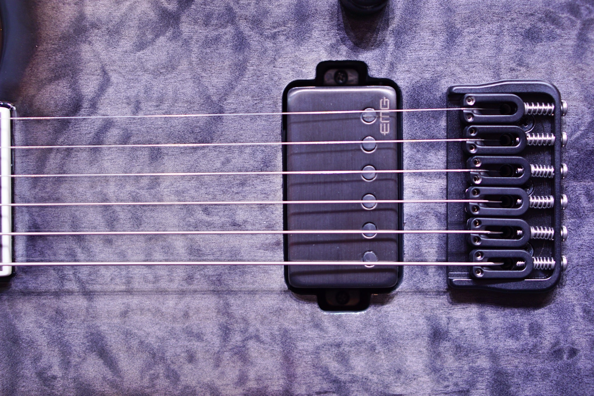 ESP E-II M-I THRU NT QM See thru black burst ES6920213 - HIENDGUITAR E-II GUITAR