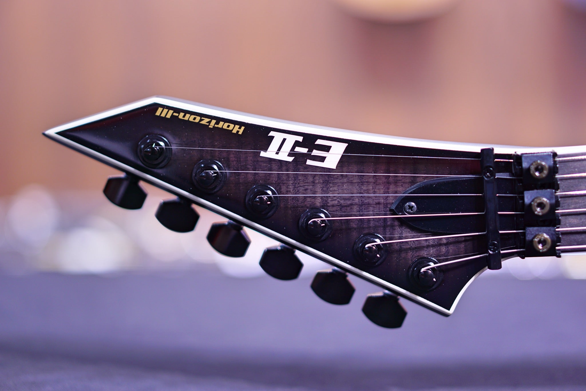 ESP E-II HORIZON-III FR SEE THRU BLACK SUNBURST ES0730213 - HIENDGUITAR E-II GUITAR