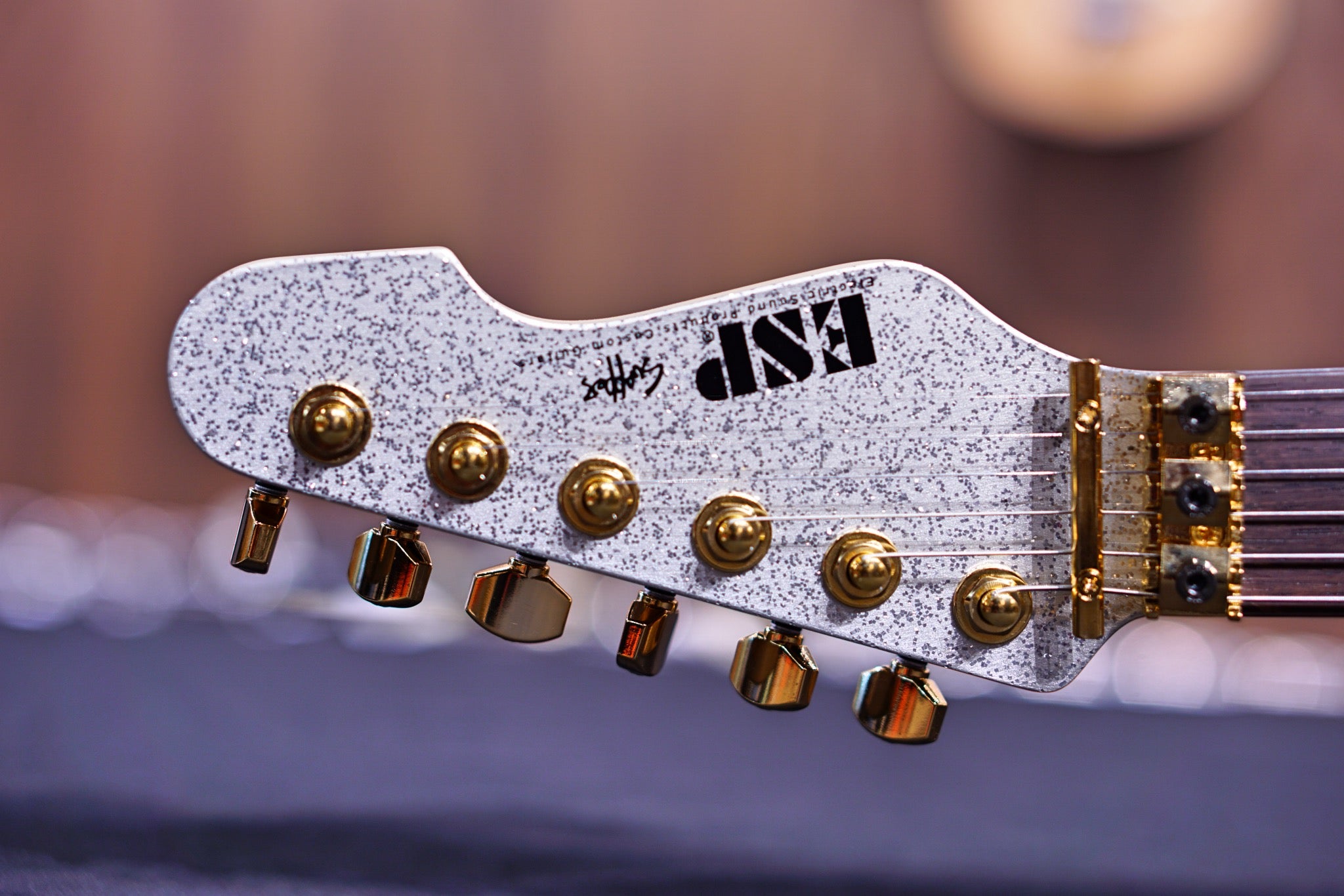 ESP Original SNAPPER FR Silver sparkle E7380212 - HIENDGUITAR esp GUITAR