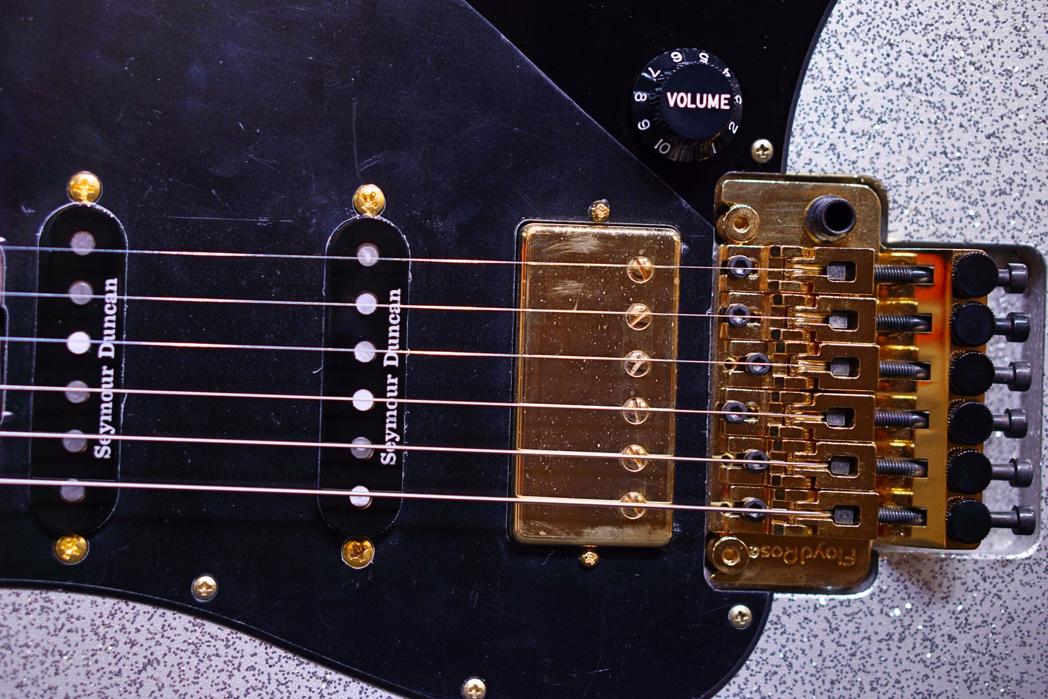 ESP Original SNAPPER FR Silver sparkle E7380212 - HIENDGUITAR esp GUITAR