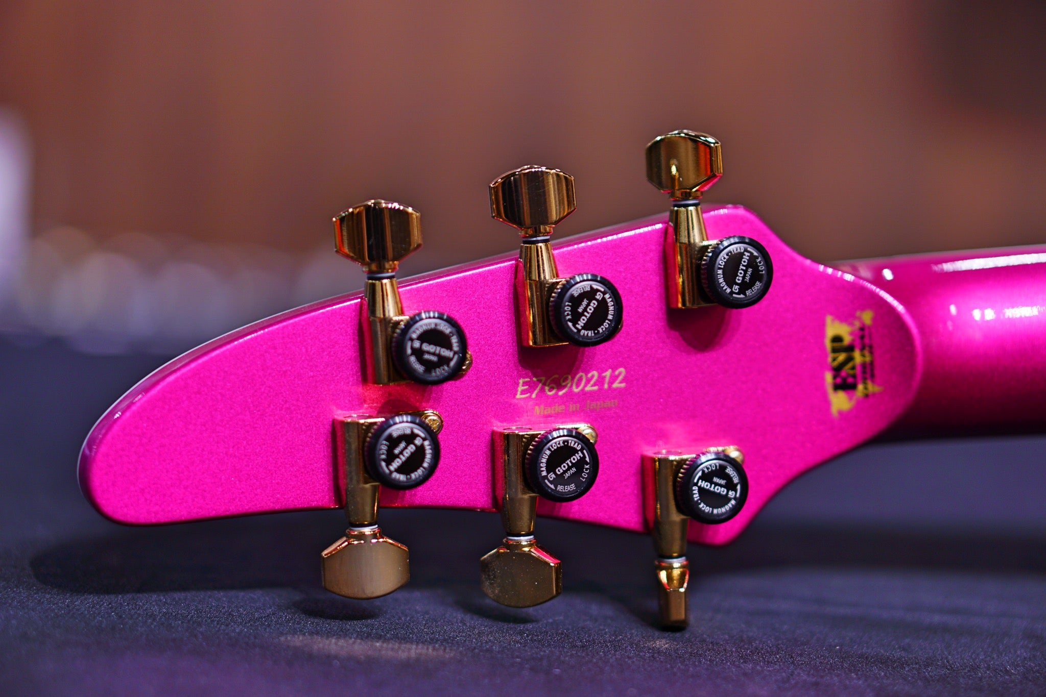 ESP Original Horizon III Castmetal pink E7690212 - HIENDGUITAR esp GUITAR