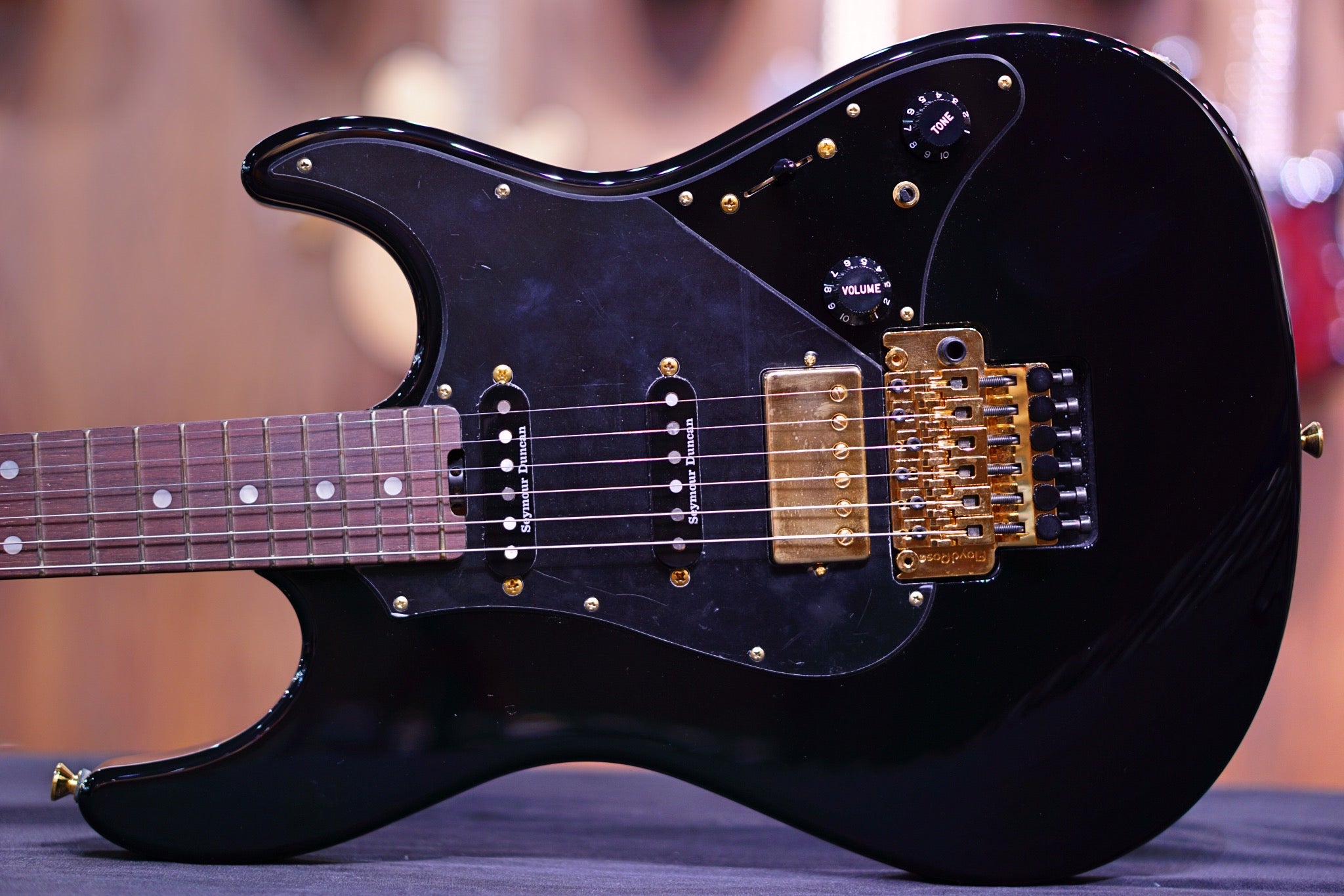 ESP Original SNAPPER FR Black beauty E0480212 - HIENDGUITAR esp GUITAR