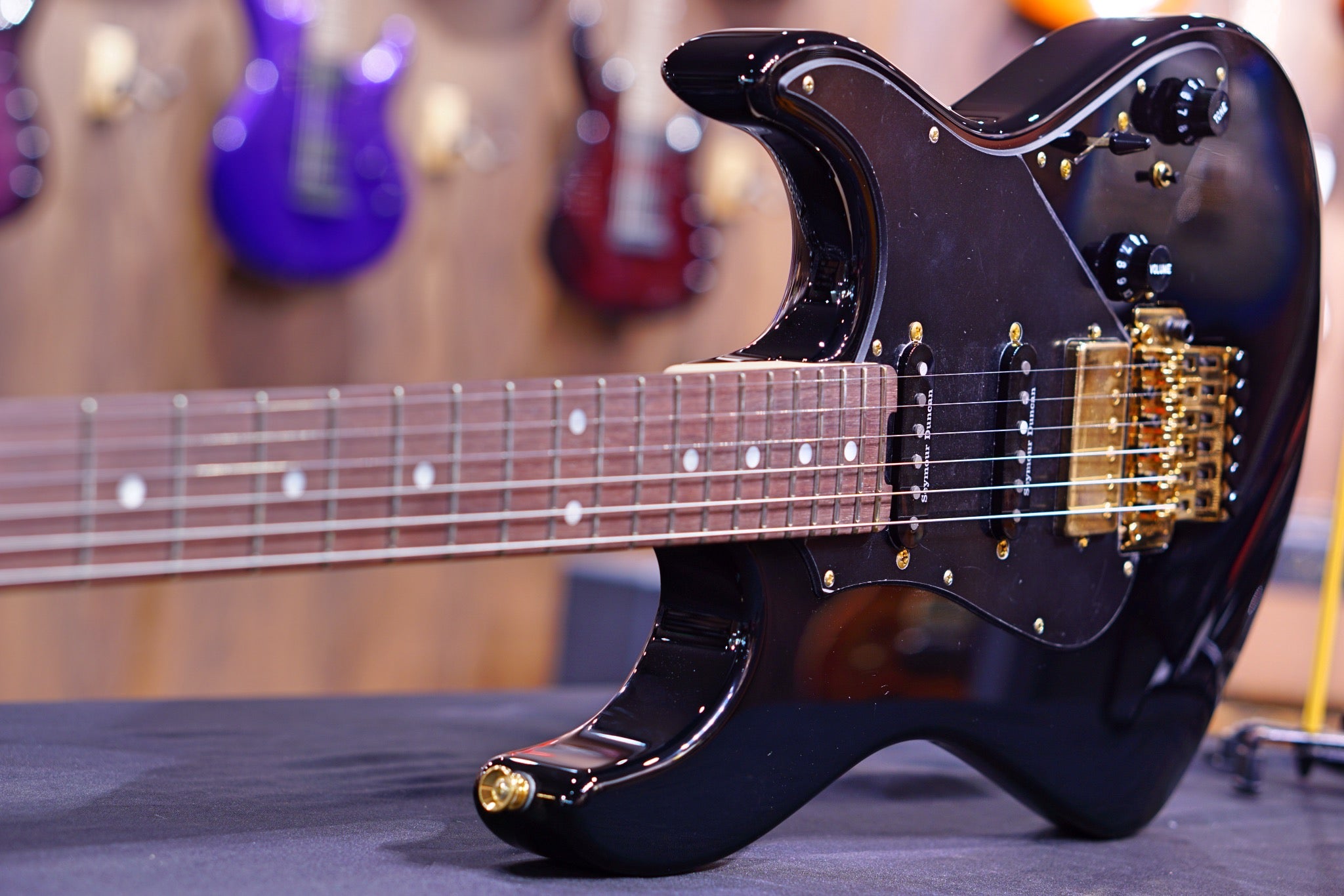 ESP Original SNAPPER FR Black beauty E0480212 - HIENDGUITAR esp GUITAR