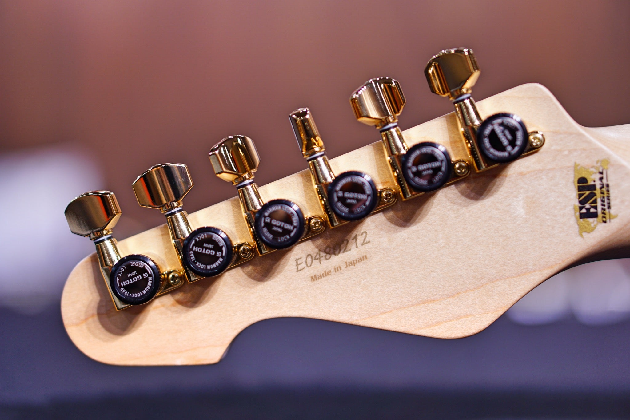 ESP Original SNAPPER FR Black beauty E0480212 - HIENDGUITAR esp GUITAR