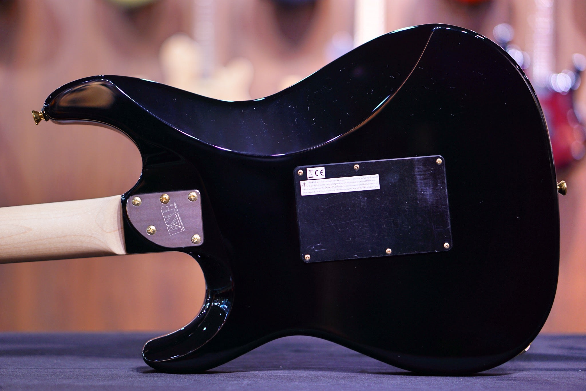 ESP Original SNAPPER FR Black beauty E0480212 - HIENDGUITAR esp GUITAR