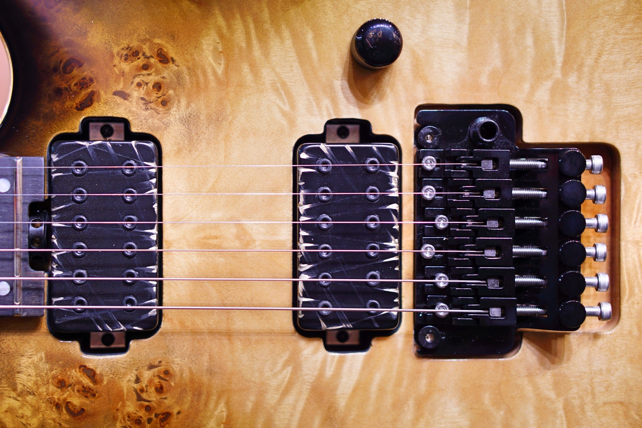 ESP E-II SN-2 Electric Guitar - Nebula Black Burst ES3614203 - HIENDGUITAR E-II GUITAR