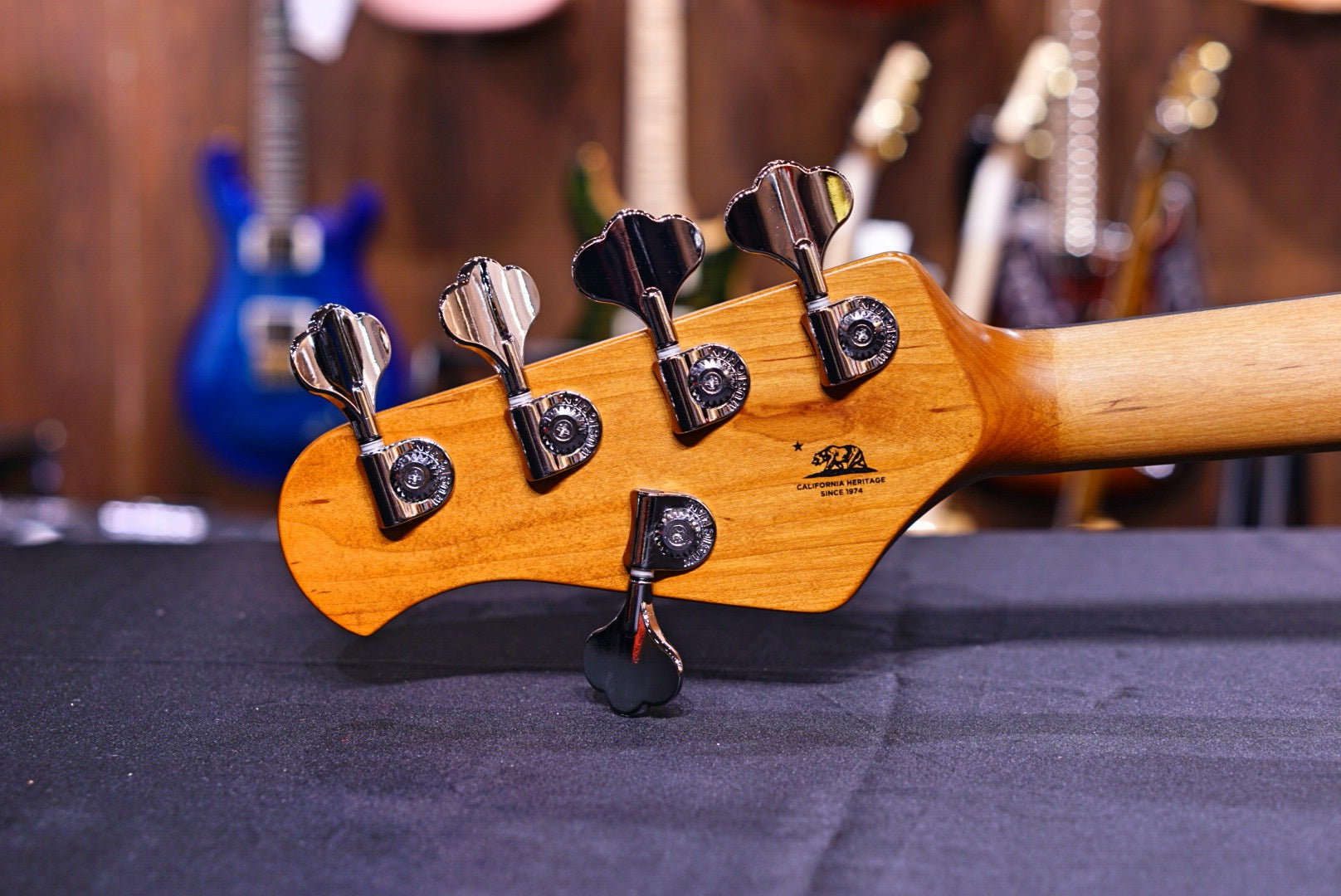 Ernie Ball Music Man StingRay Special 5 HH Bass Guitar - Ghost Pepper F88318 - HIENDGUITAR Musicman bass