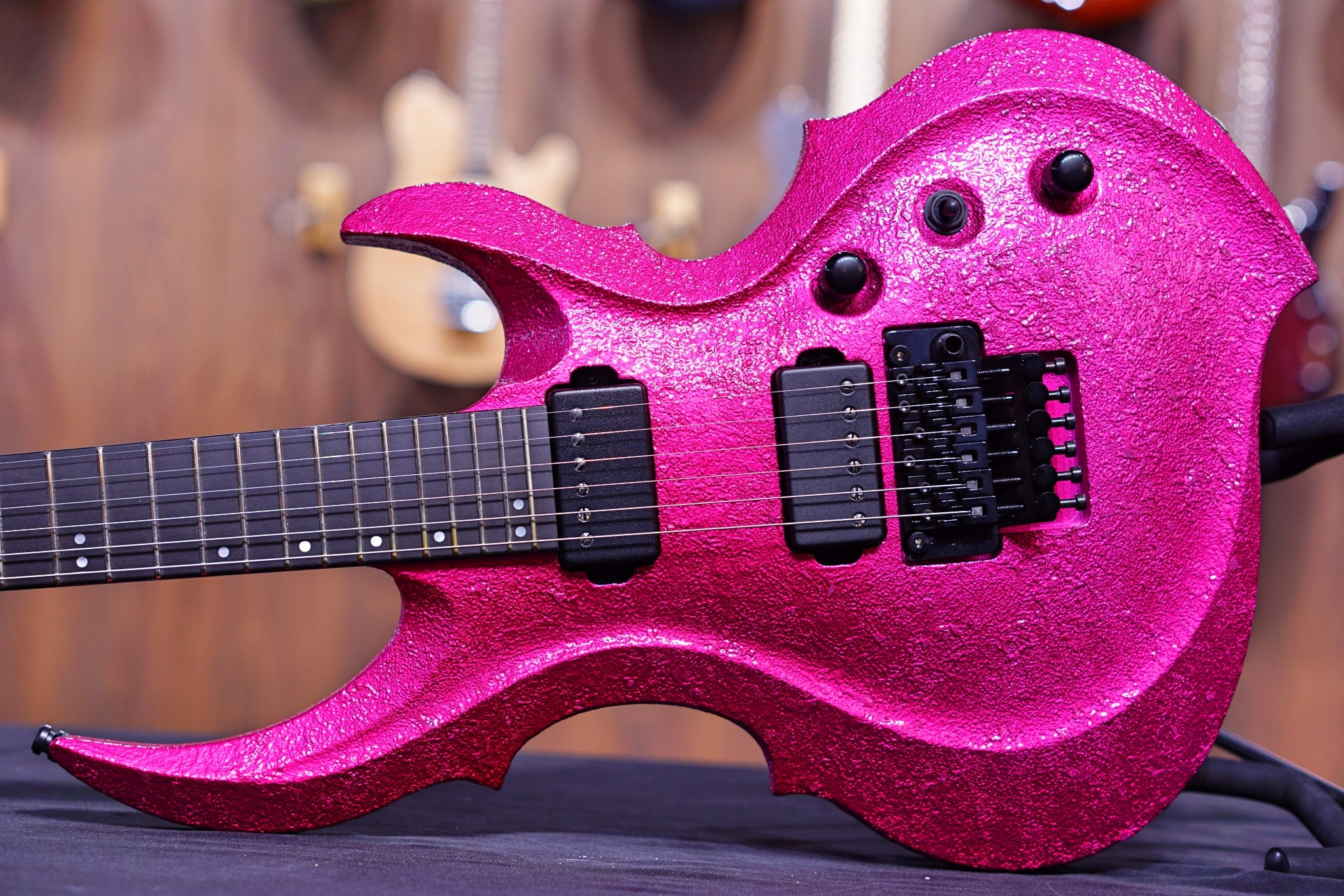 ESP Original FRX FR Castmetal Pink E7880212 - HIENDGUITAR esp GUITAR