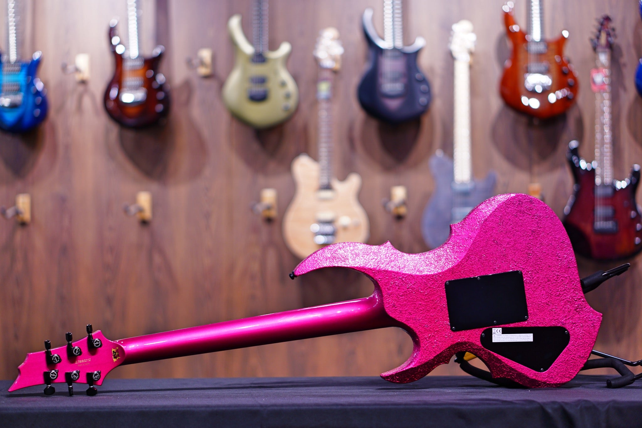 ESP Original FRX FR Castmetal Pink E7880212 - HIENDGUITAR esp GUITAR