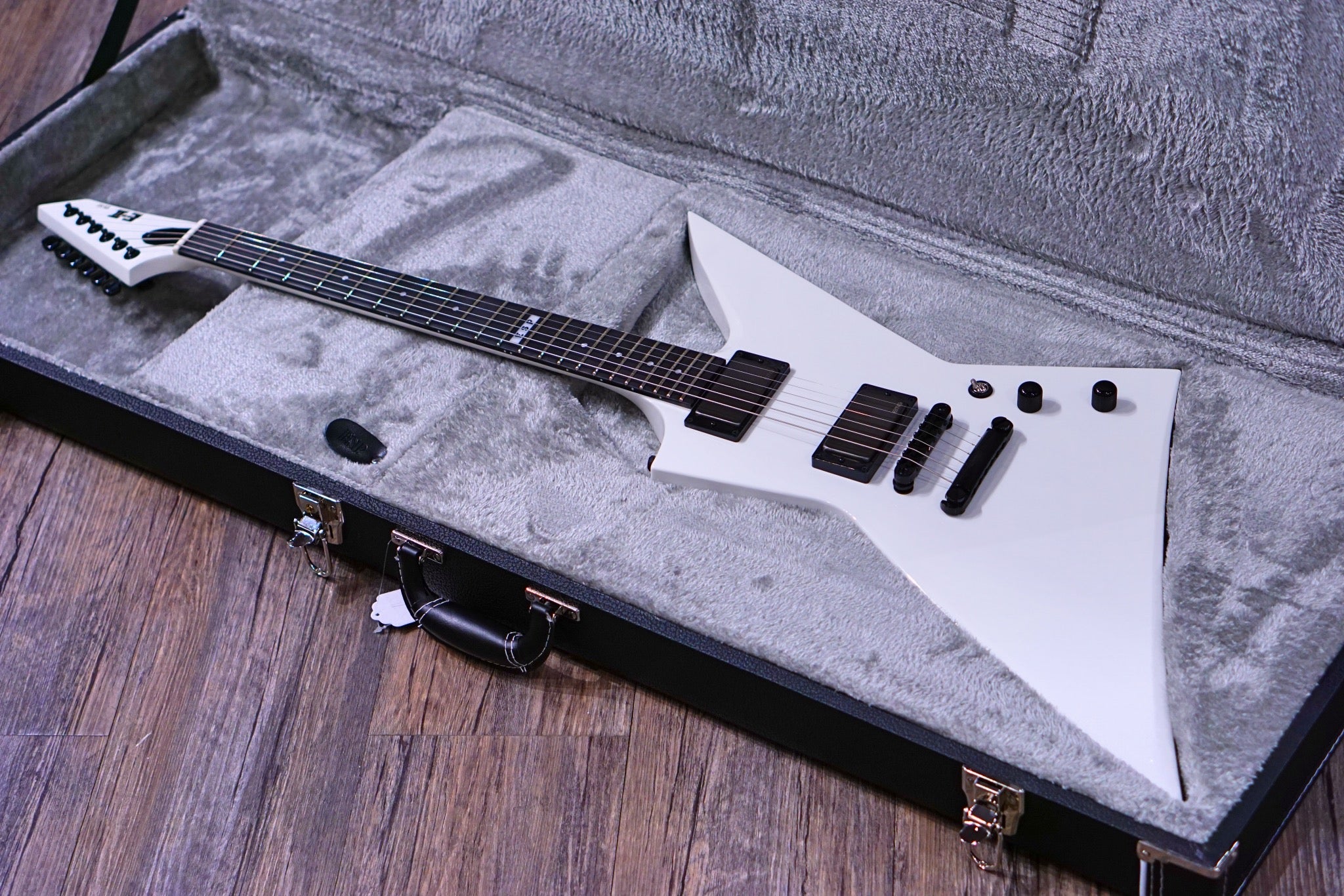 ESP E-II EX NT snow White ES9800213 - HIENDGUITAR E-II GUITAR