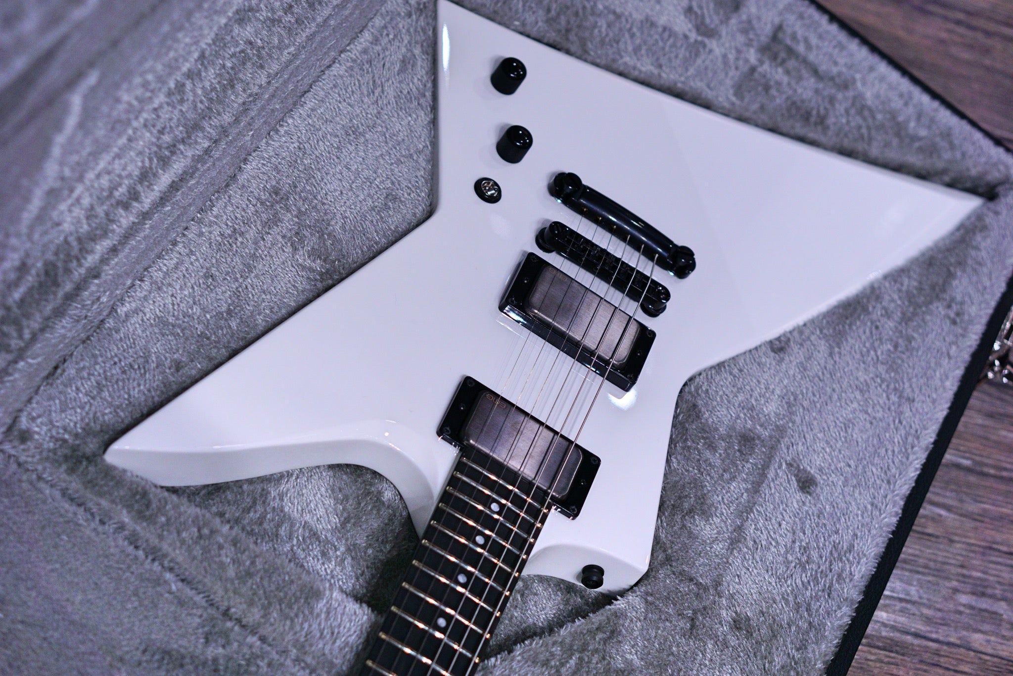 ESP E-II EX NT snow White ES9800213 - HIENDGUITAR E-II GUITAR