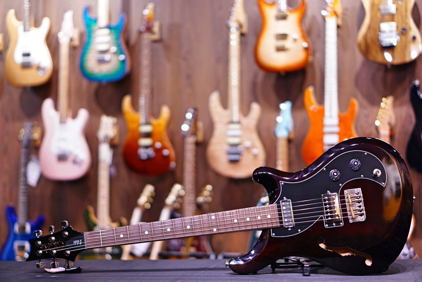 PRS S2 Vela Semi-Hollow - Vintage Cherry S2043496 - HIENDGUITAR PRS GUITAR