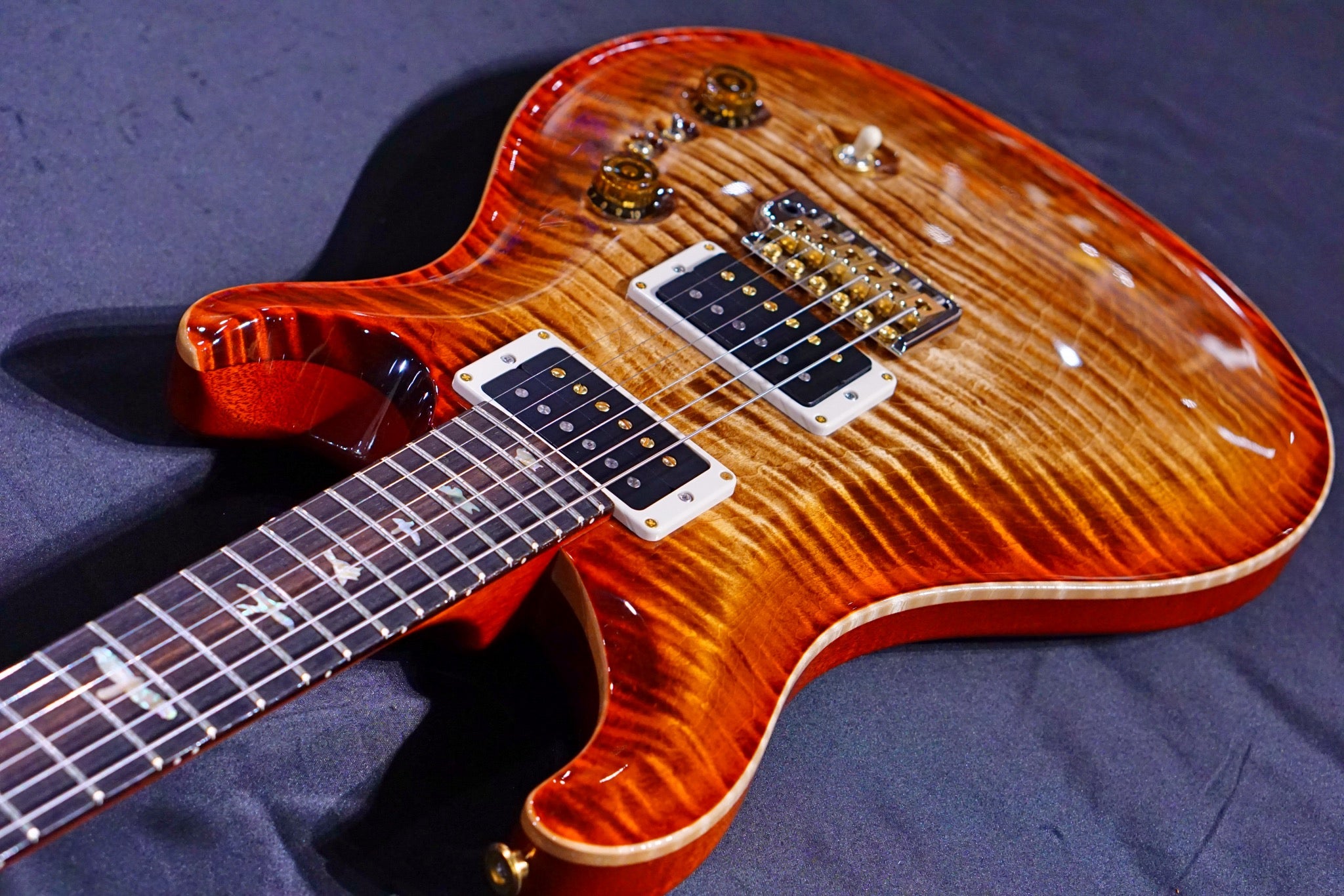 PRS 35th Anniversary Custom 24 - Autumn Sky 10top Thin Neck 0328977 - HIENDGUITAR PRS GUITAR