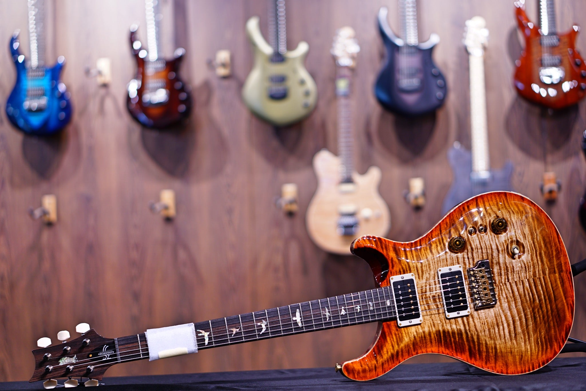 PRS 35th Anniversary Custom 24 - Autumn Sky 10top Thin Neck 0328977 - HIENDGUITAR PRS GUITAR