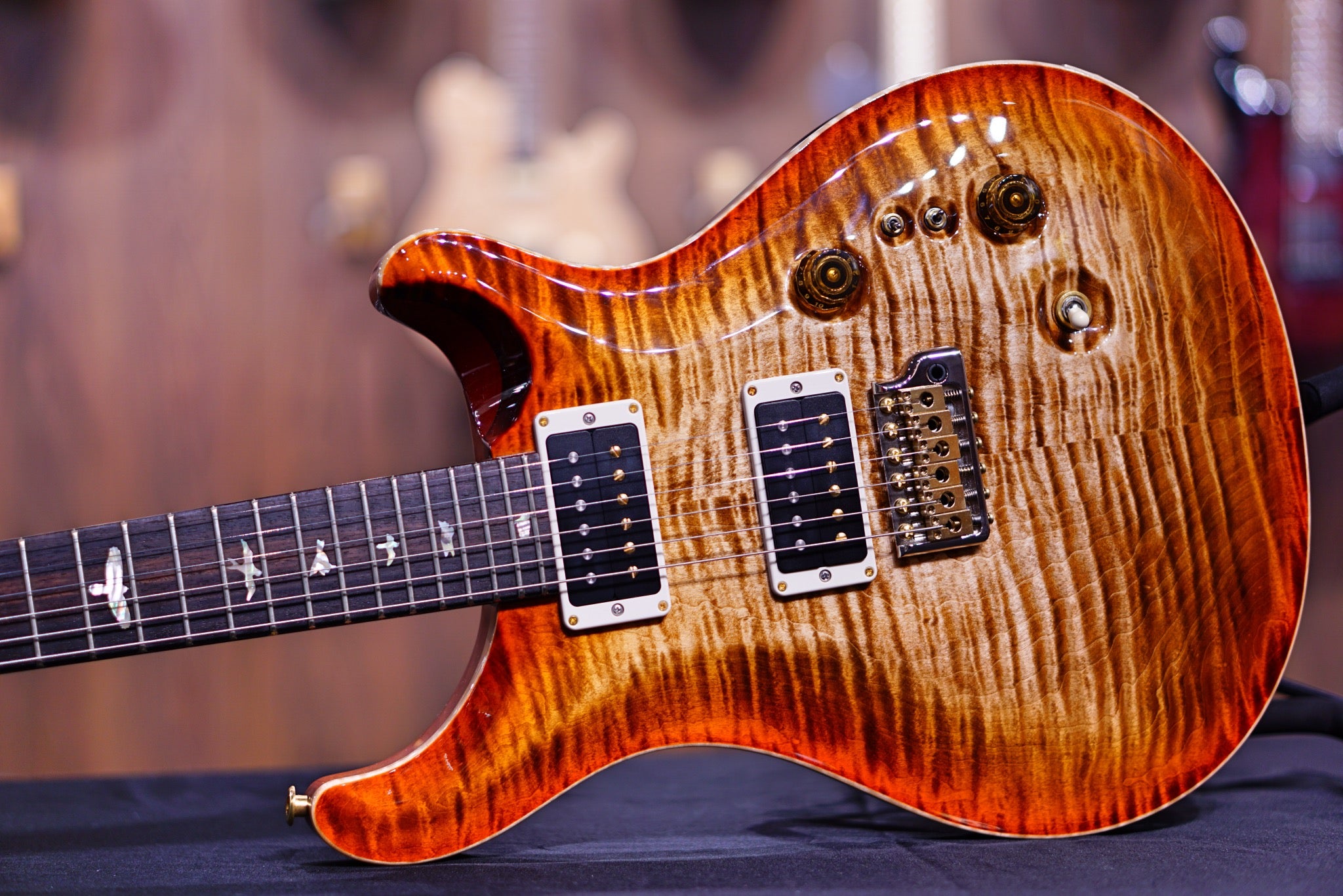 PRS 35th Anniversary Custom 24 - Autumn Sky 10top Thin Neck 0328977 - HIENDGUITAR PRS GUITAR
