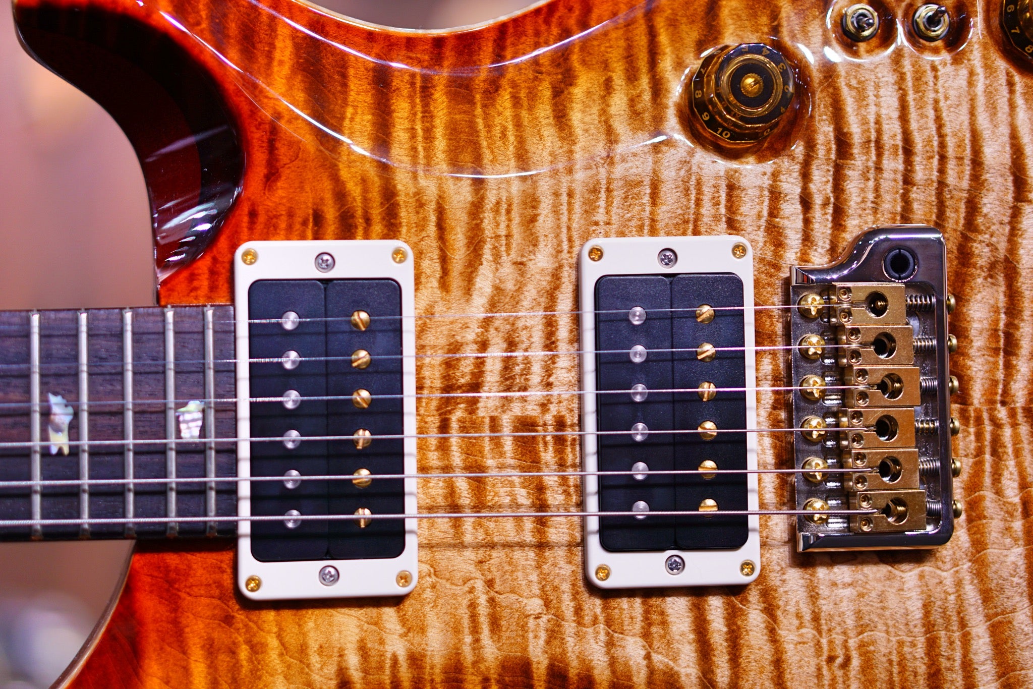 PRS 35th Anniversary Custom 24 - Autumn Sky 10top Thin Neck 0328977 - HIENDGUITAR PRS GUITAR